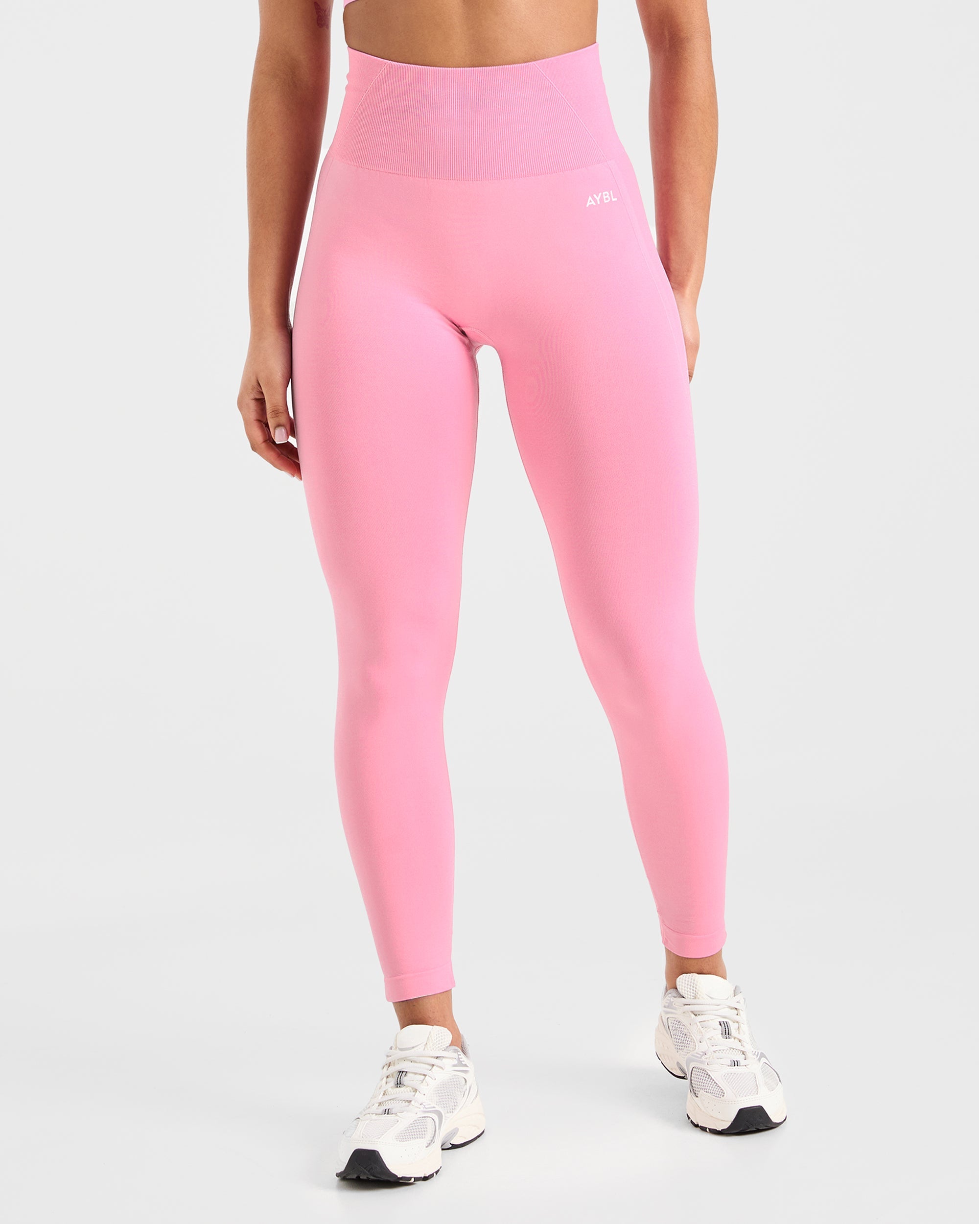 Empower Seamless Leggings - Baby Pink