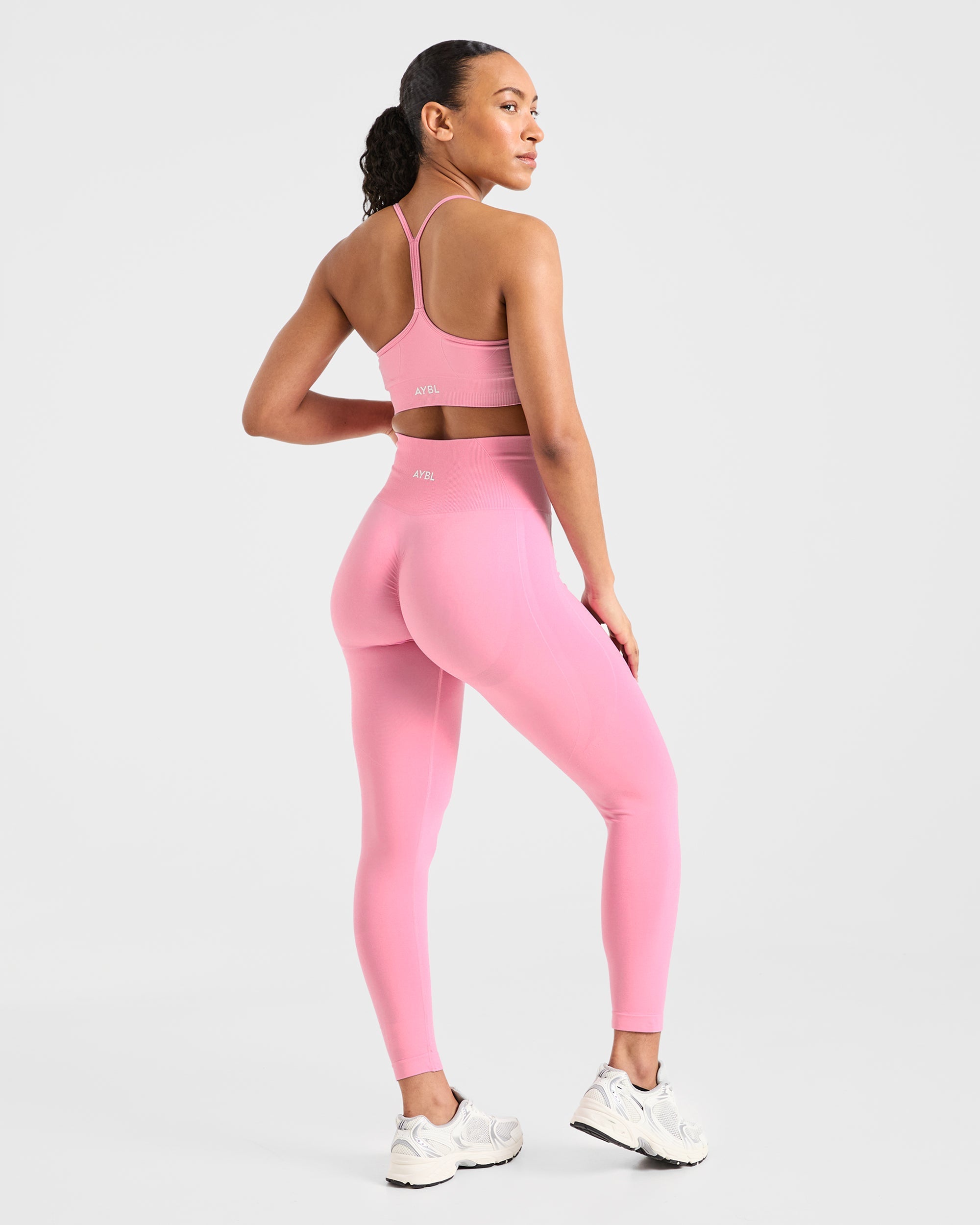 Empower Seamless Leggings - Baby Pink