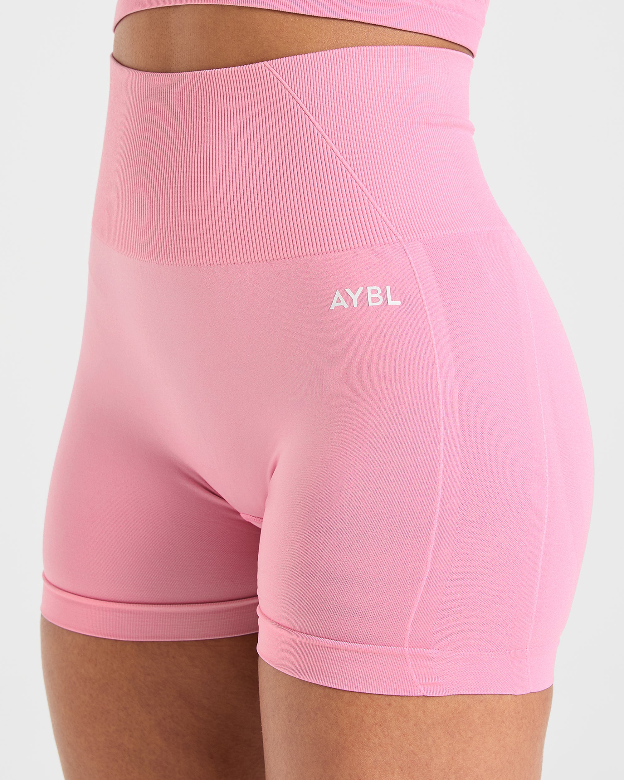 Nahtlose Empower-Shorts – Babyrosa