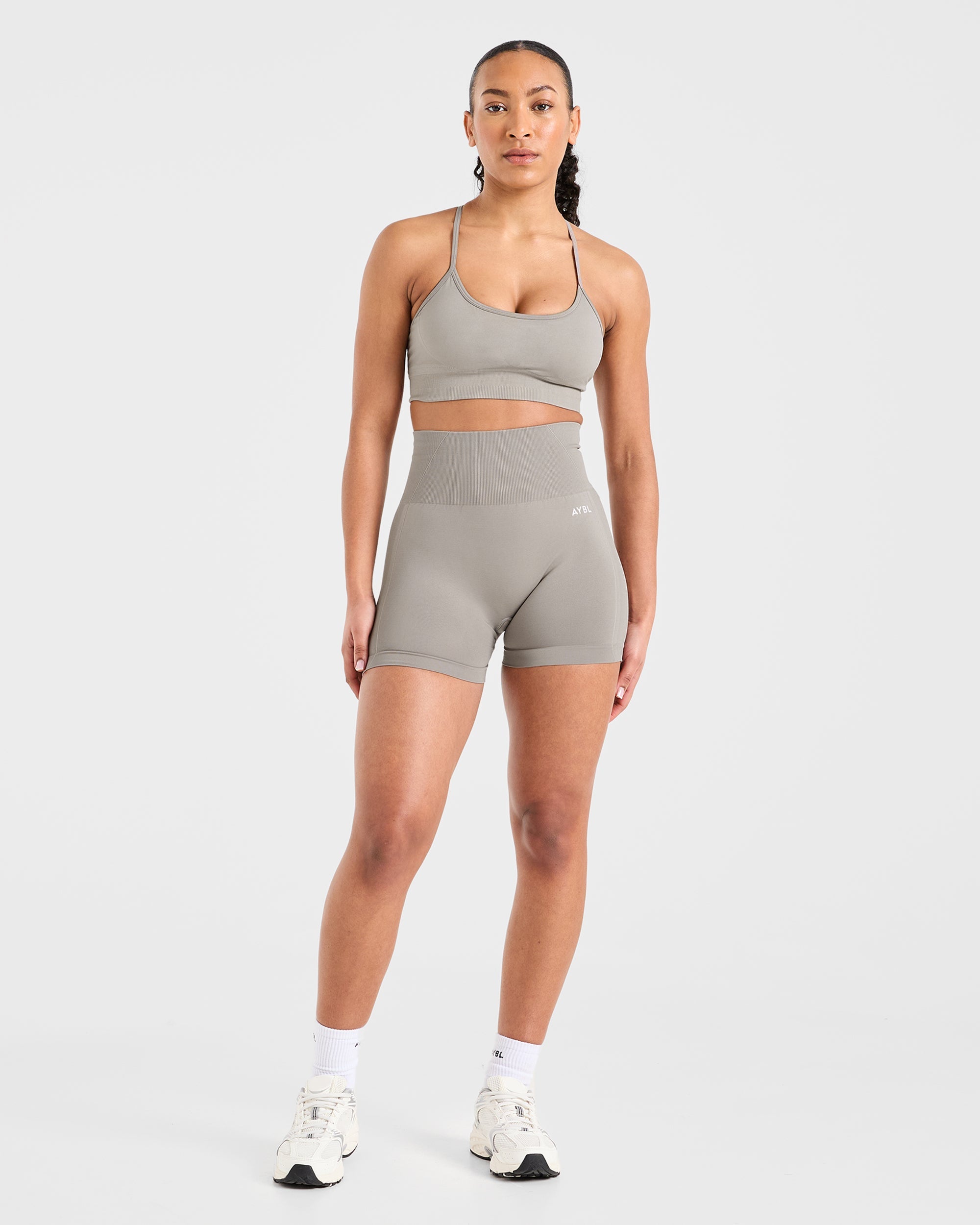 Empower Seamless Shorts - Taupe