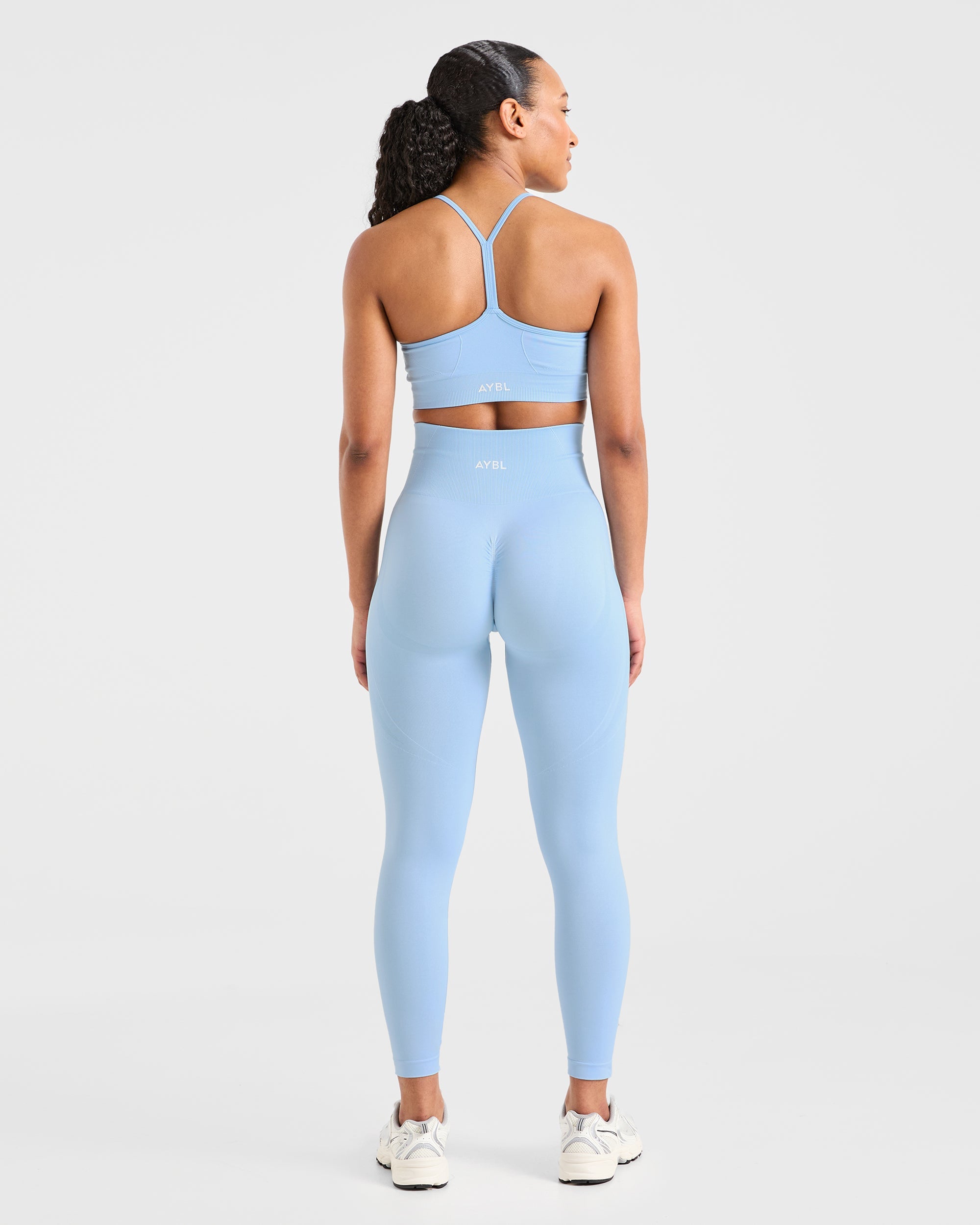 Soutien-gorge de sport sans couture Empower - Bleu ciel