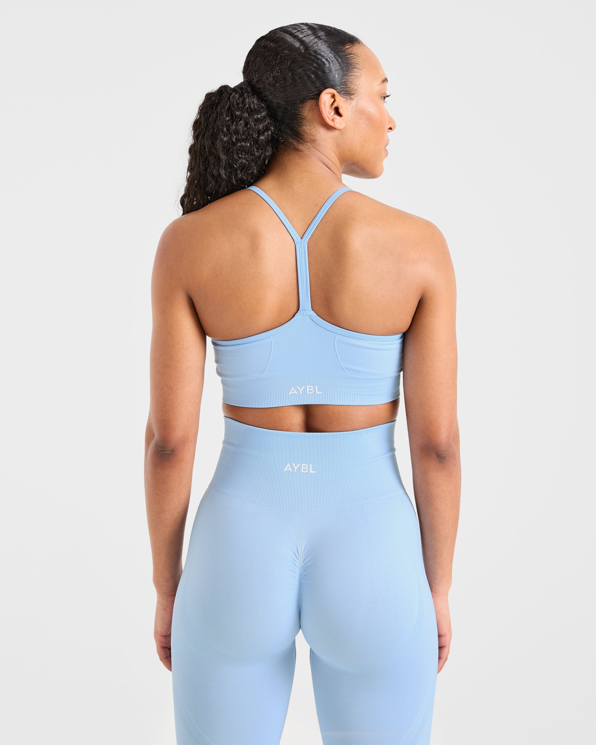 Soutien-gorge de sport sans couture Empower - Bleu ciel