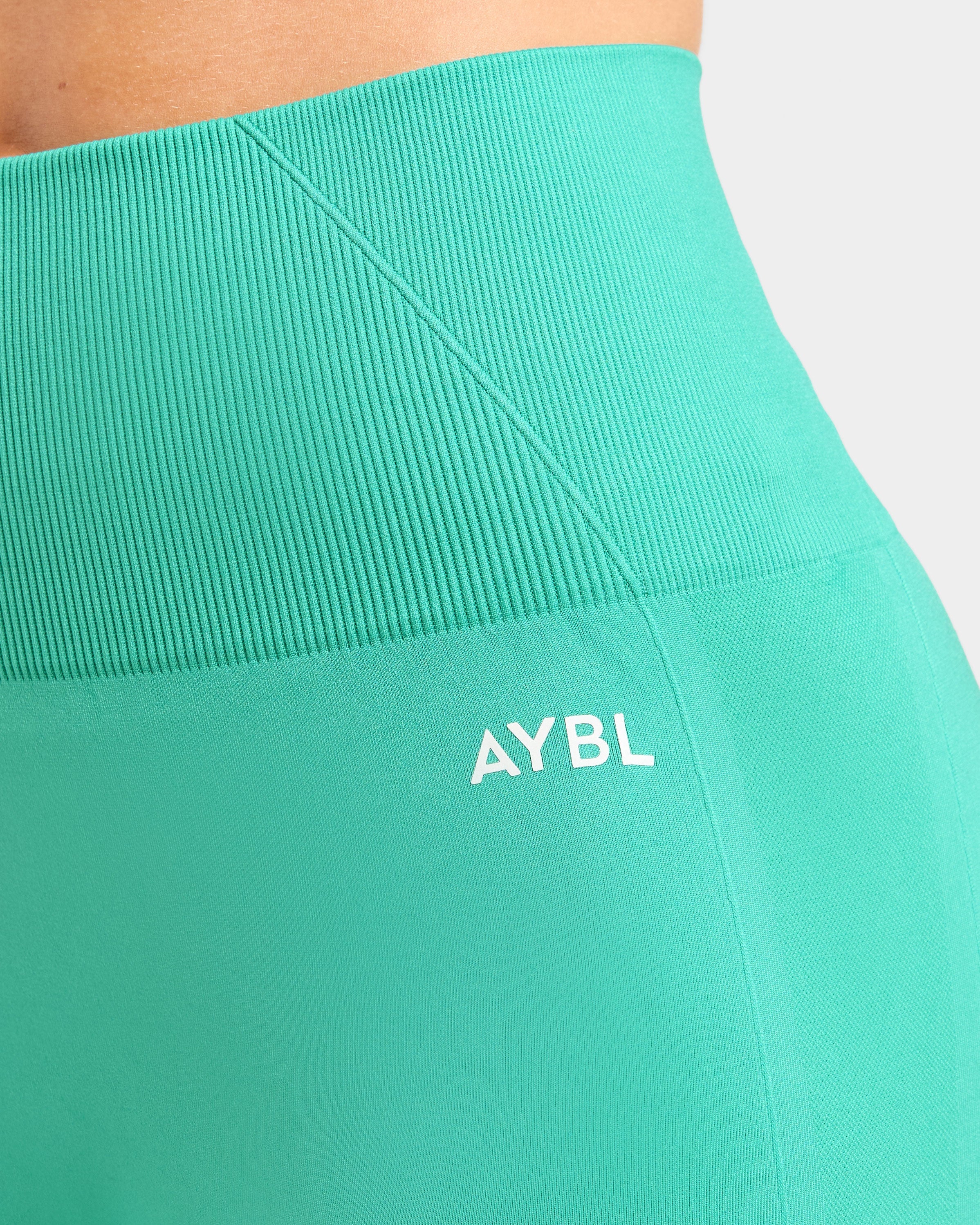 Empower Seamless Shorts - Jade Green