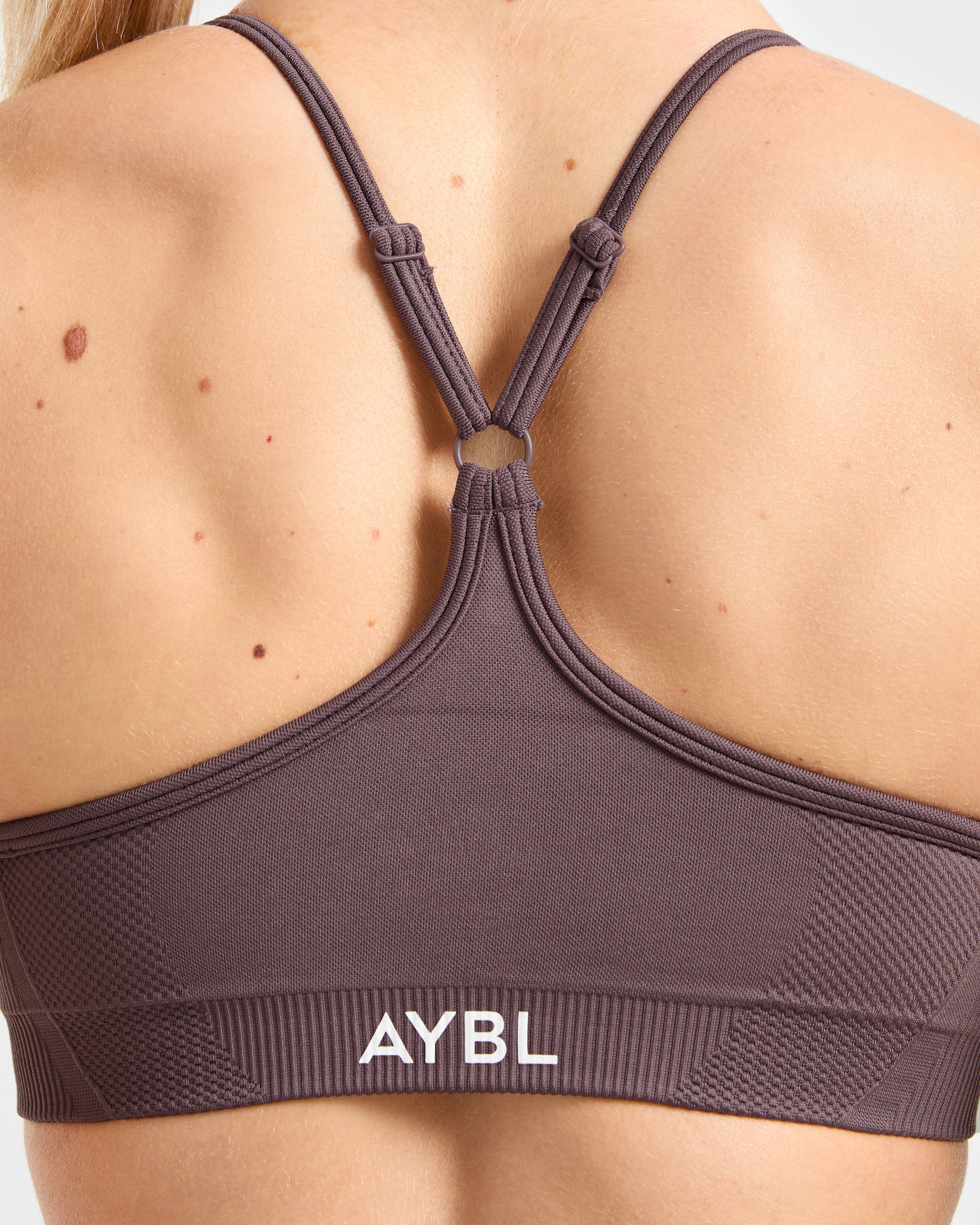 Balance V3 Seamless Strappy Sports Bra - Coffee Bean