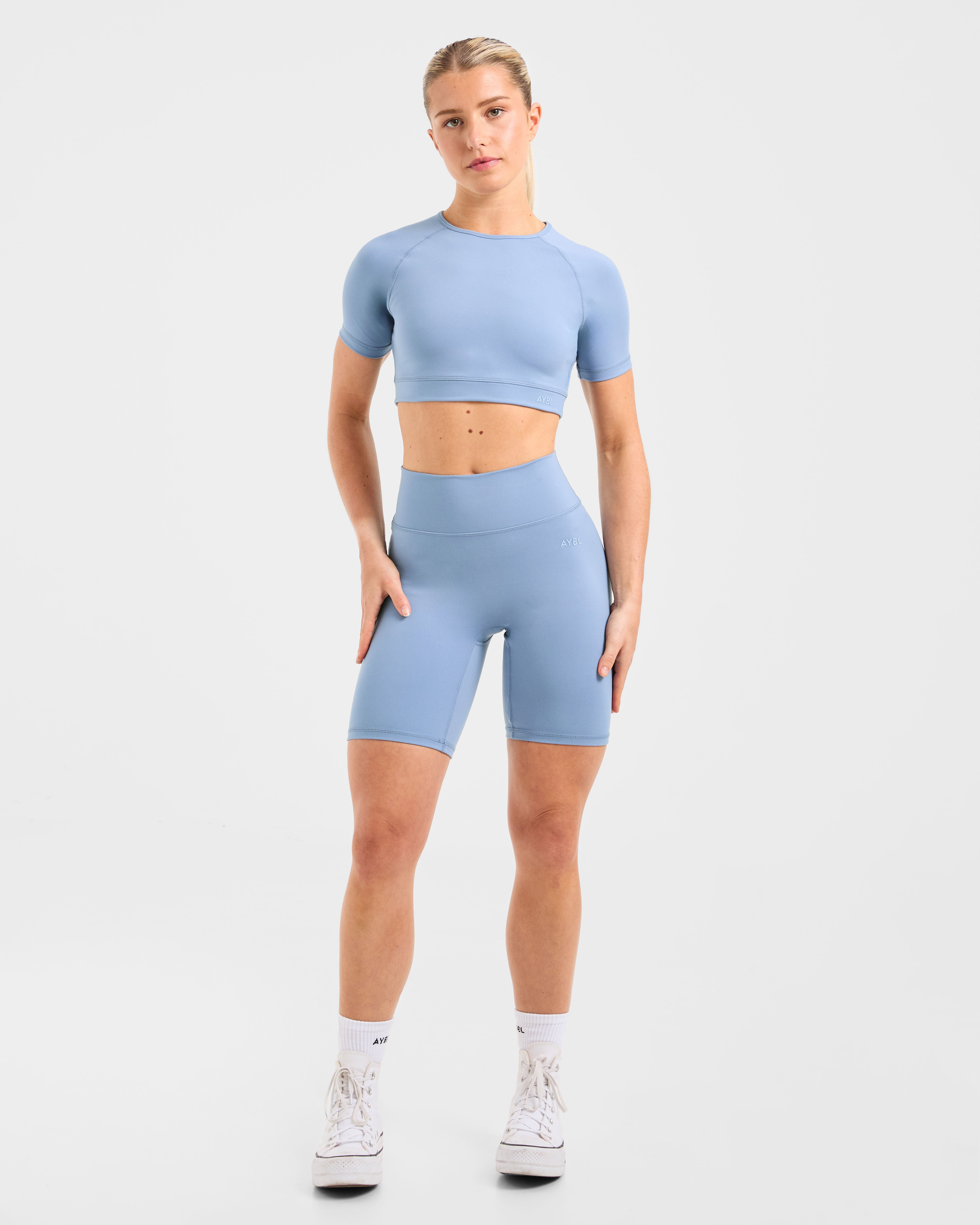Staple Cycling Shorts - Slate Blue
