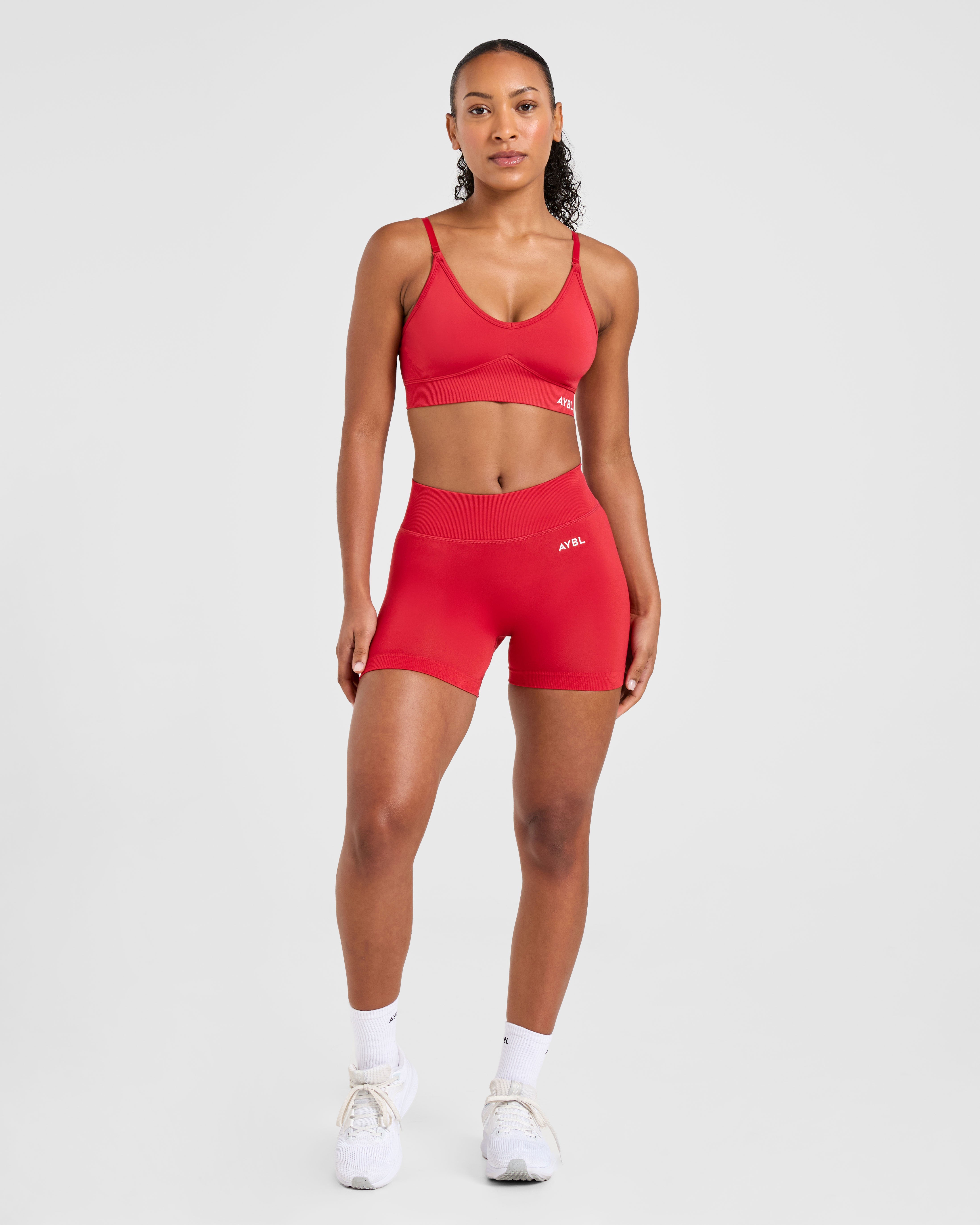 Adapt Seamless Shorts - Salsa Red