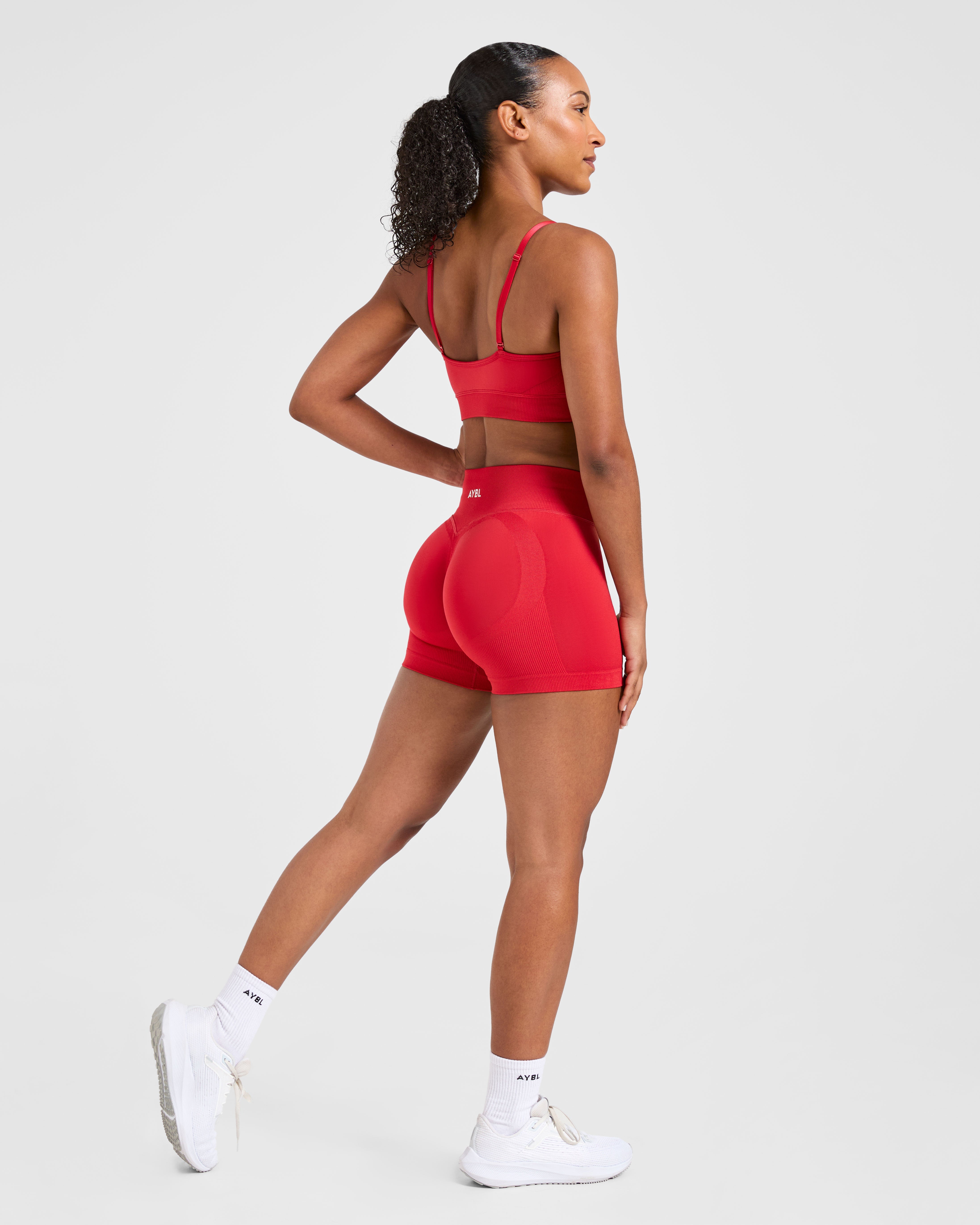 Adapt Seamless Shorts - Salsa Red