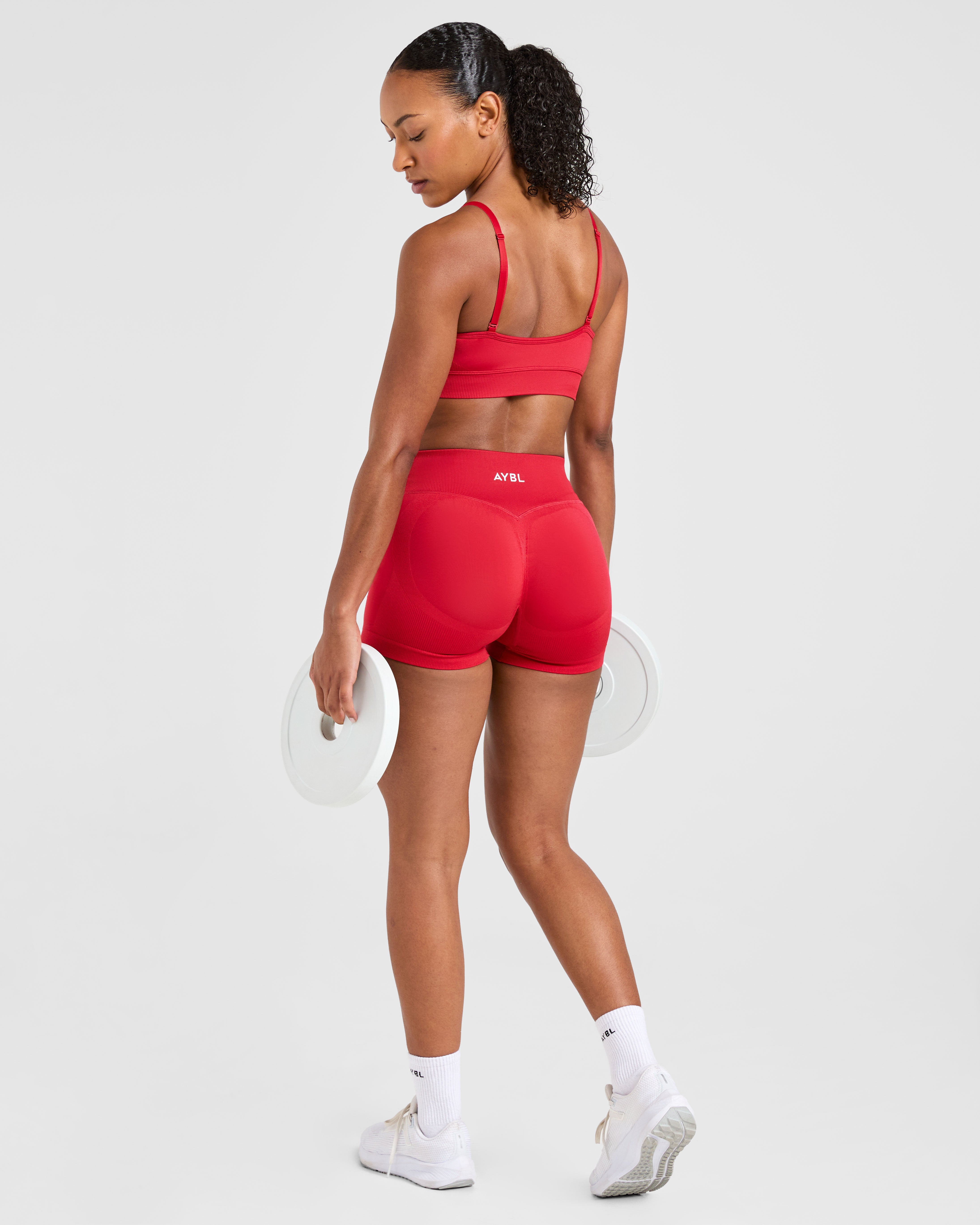 Adapt Seamless Shorts - Salsa Red