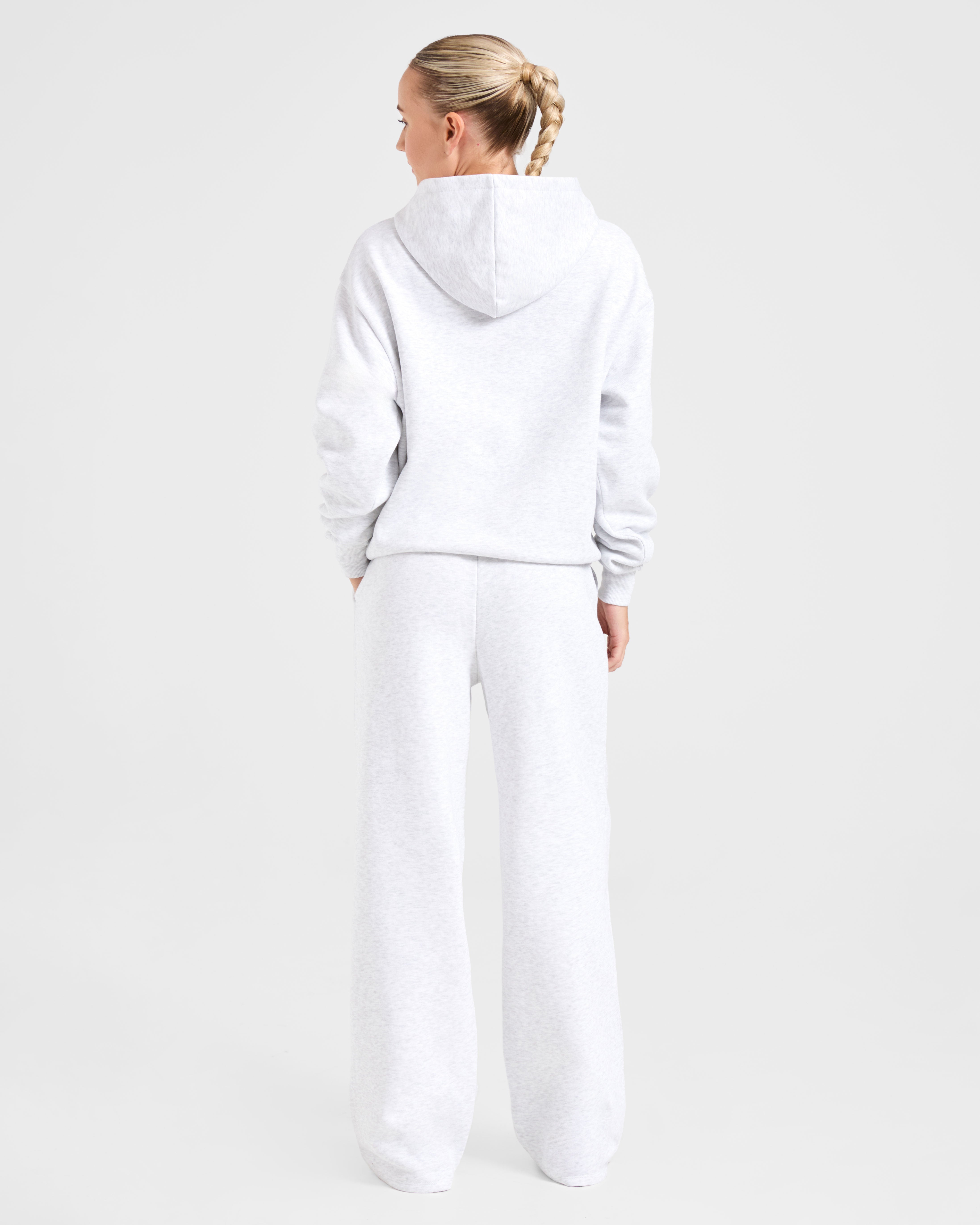 Lifestyle Oversized Hoodie - Heather Grey