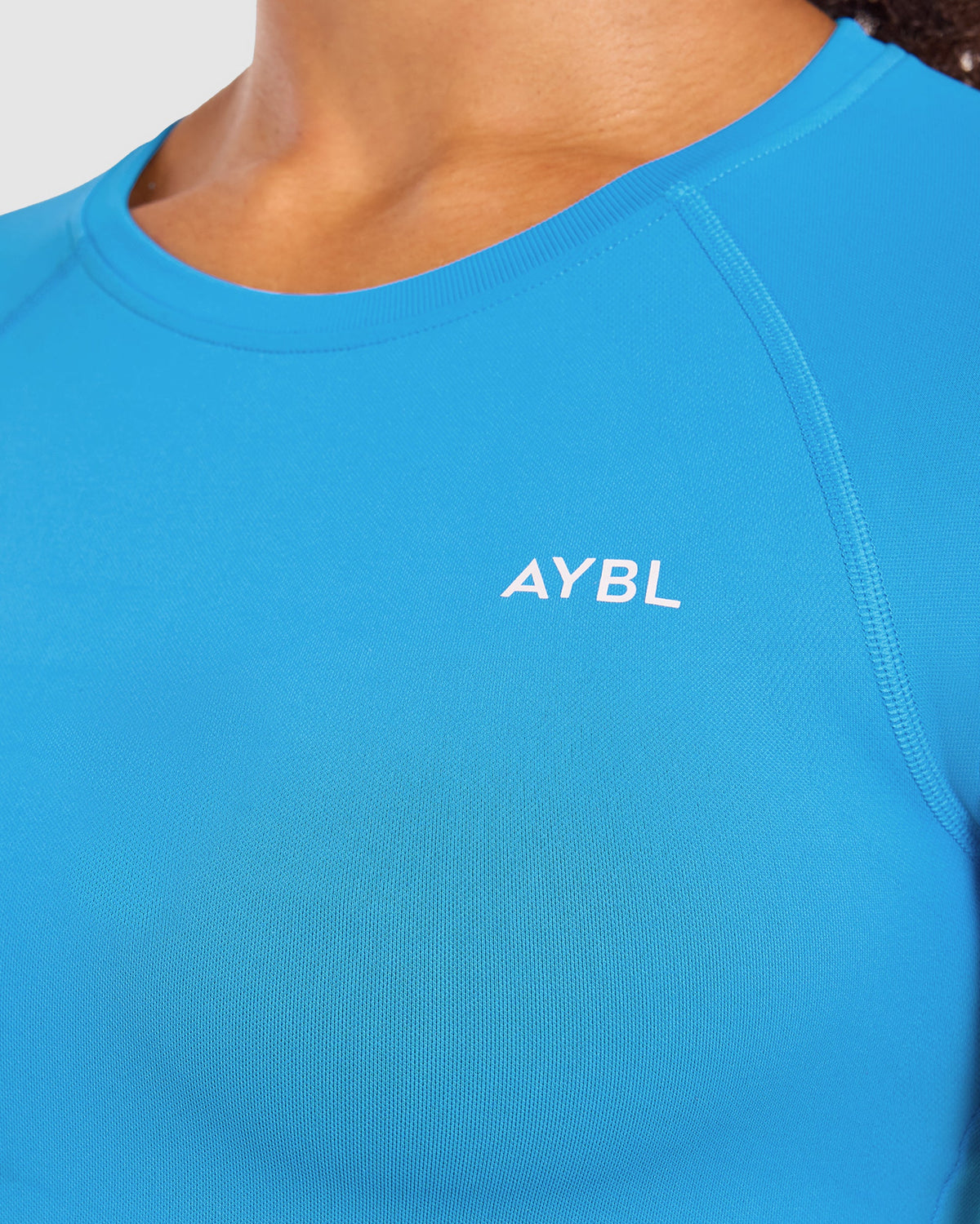 Enhance Seamless Short Sleeve Top - Summer Cobalt