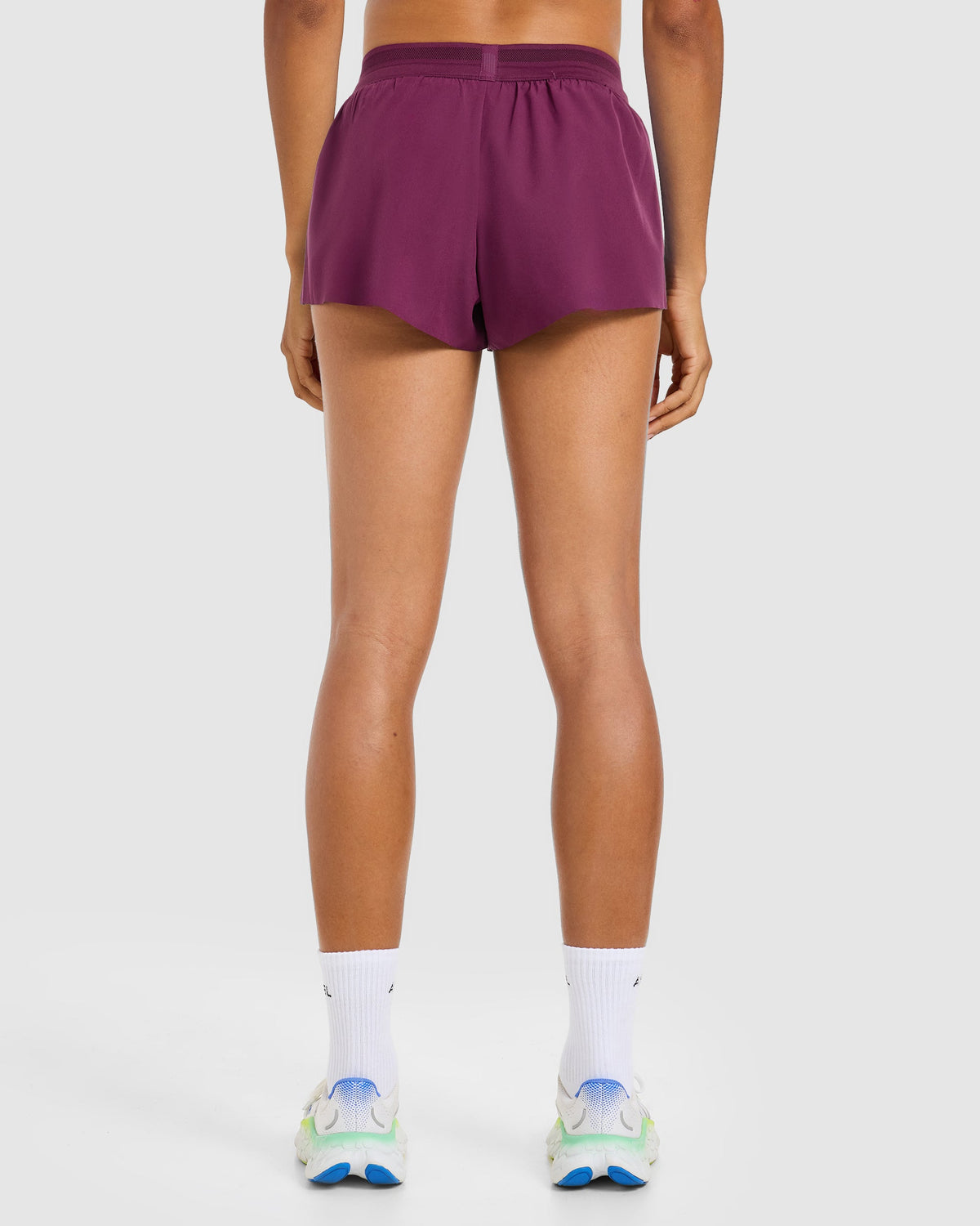 Run Low Rise 3" Shorts - Plum