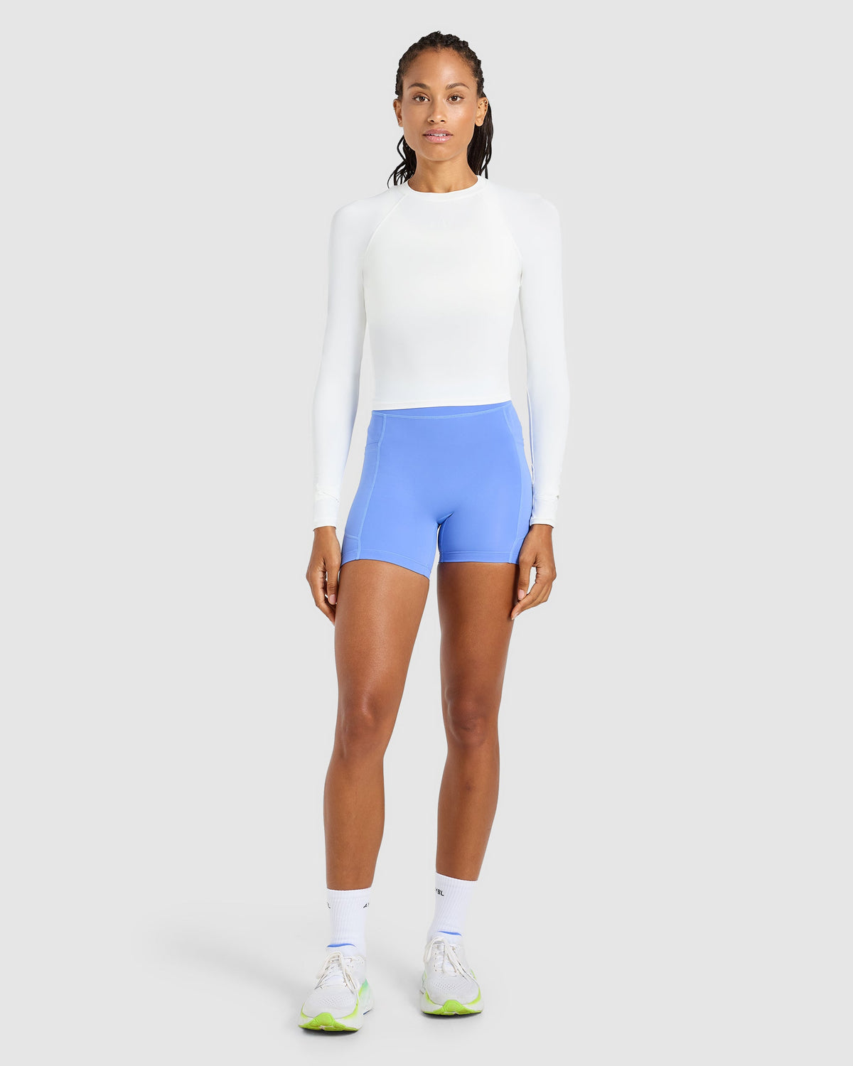 Run Pocket Shorts - Cornflower Blue