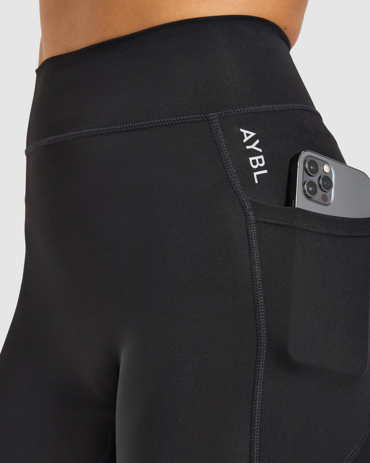 Run Pocket Leggings - Black