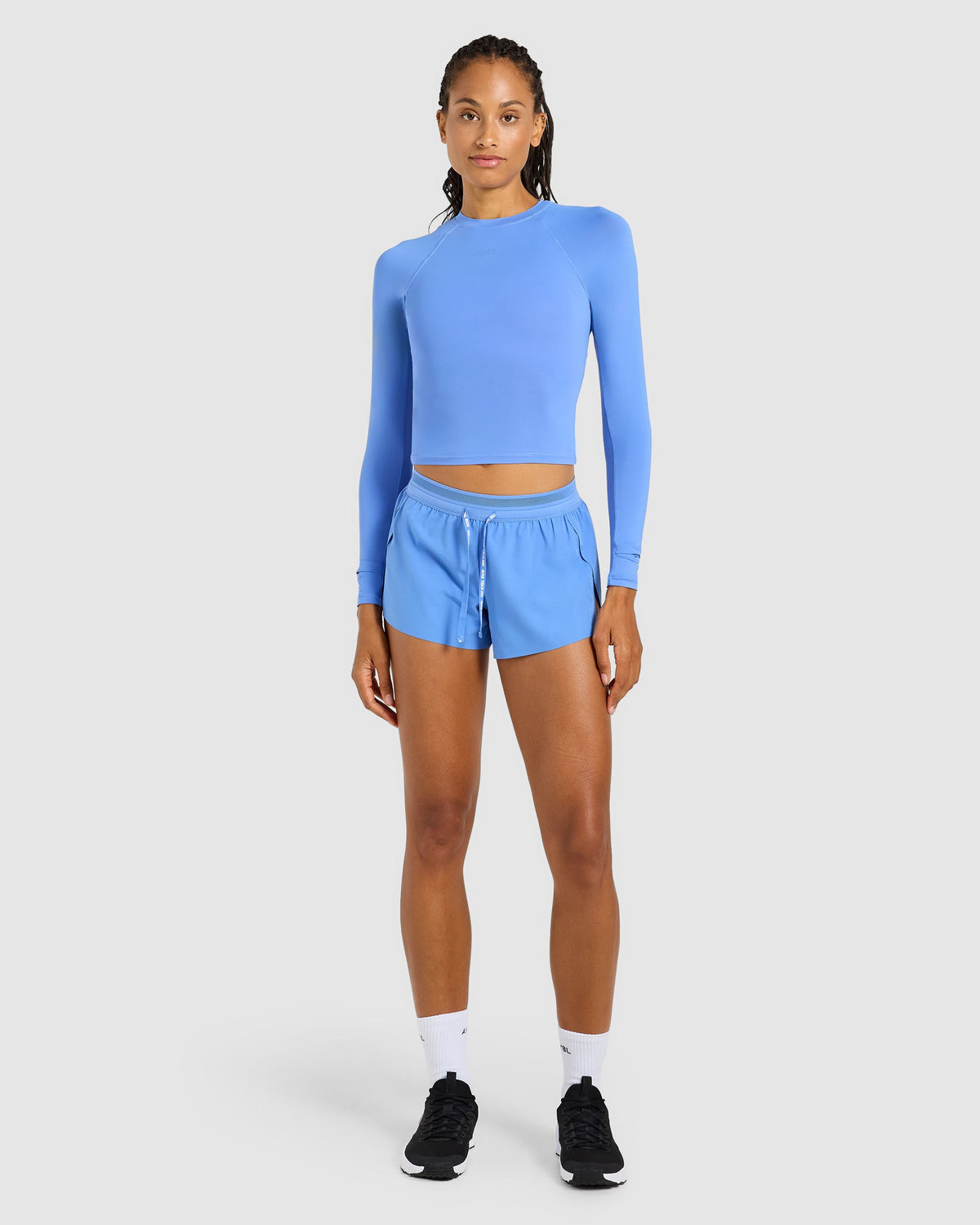 Run Long Sleeve Base Layer - Cornflower Blue