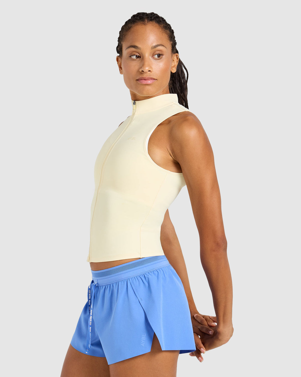 Run Low Rise 3" Shorts - Cornflower Blue