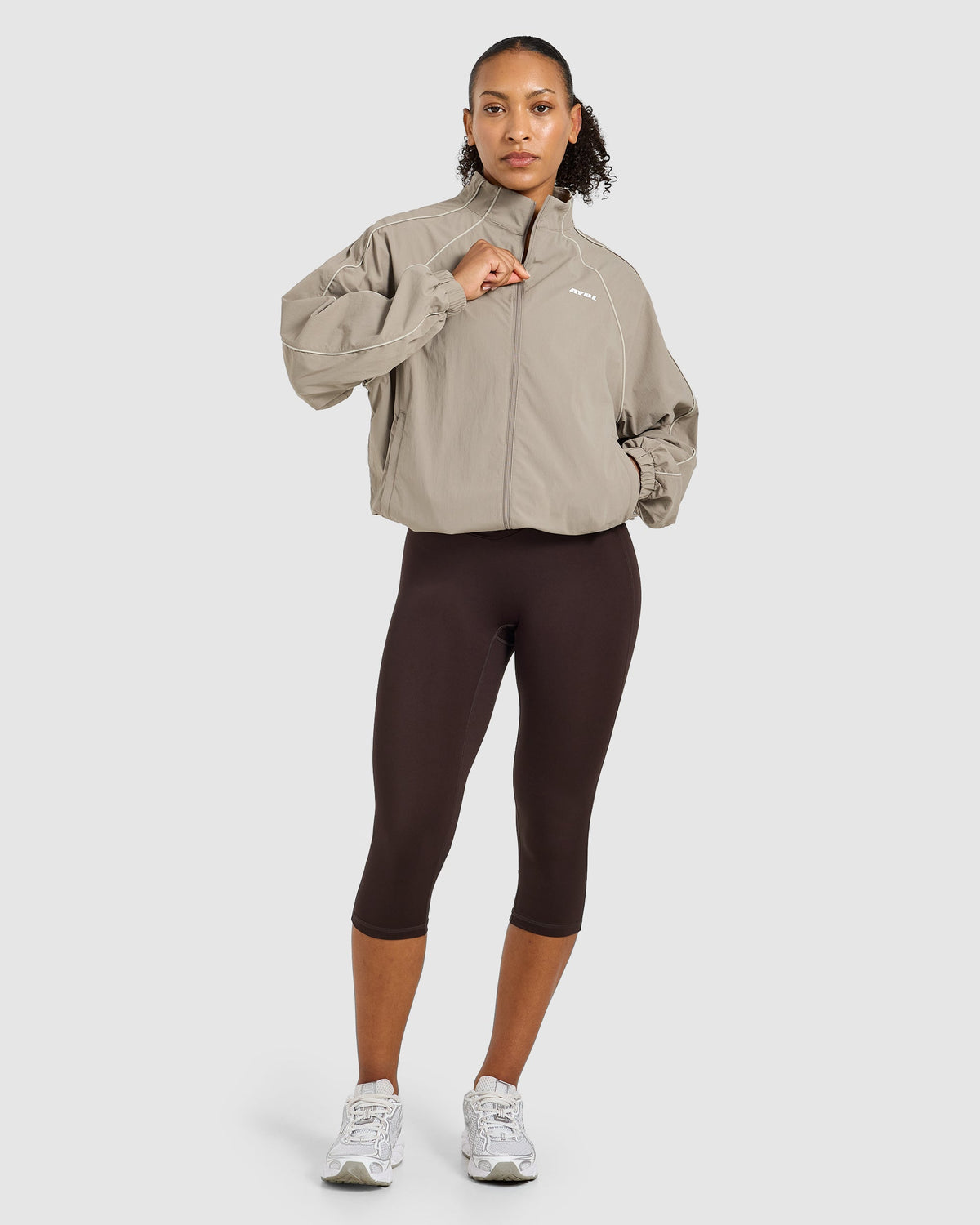 Sculpt Wrap Capri - Cocoa Brown