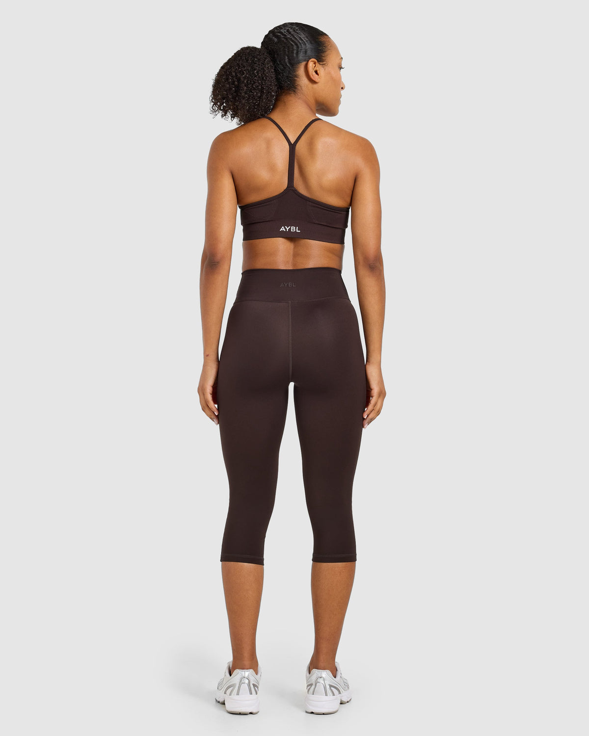 Sculpt Wrap Capri - Cocoa Brown