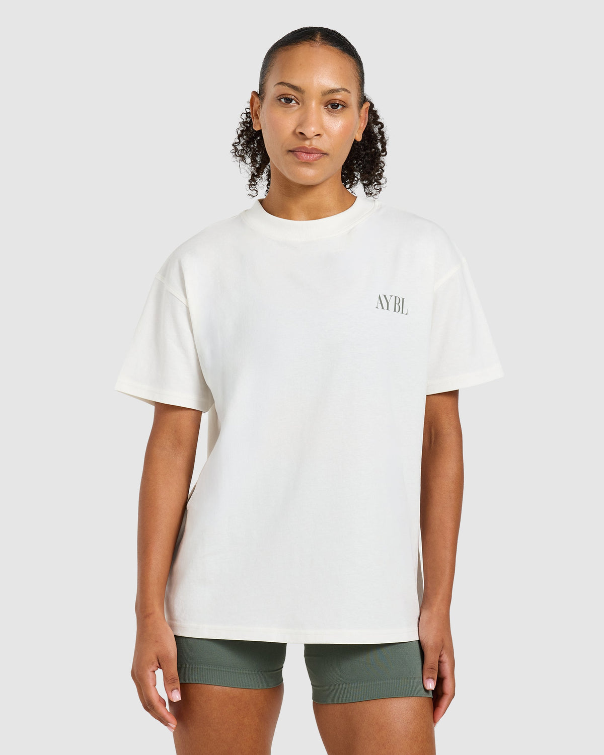 Goddess Of Gains Oversized T Shirt - Off White