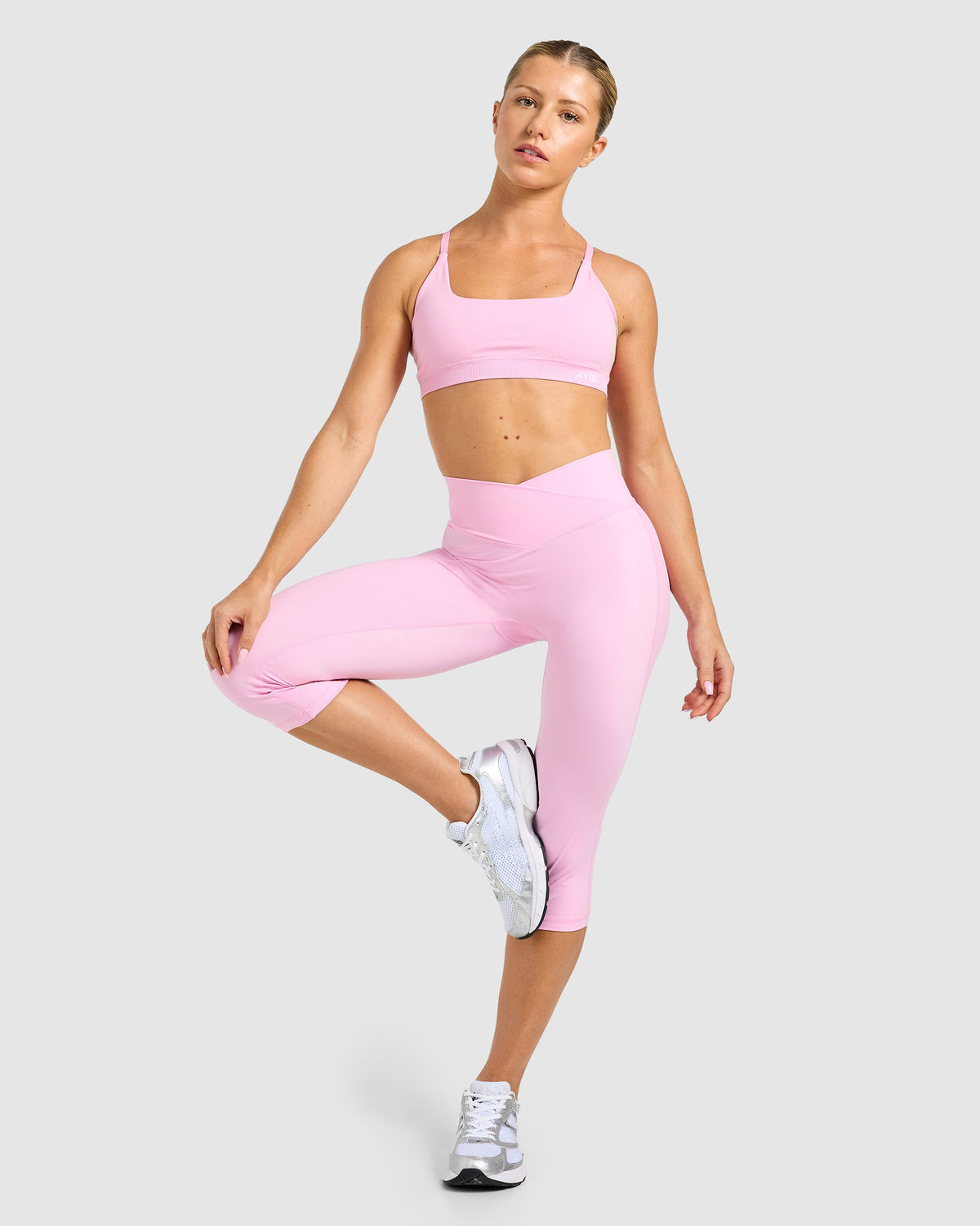 Sculpt Wrap Capri - Pink