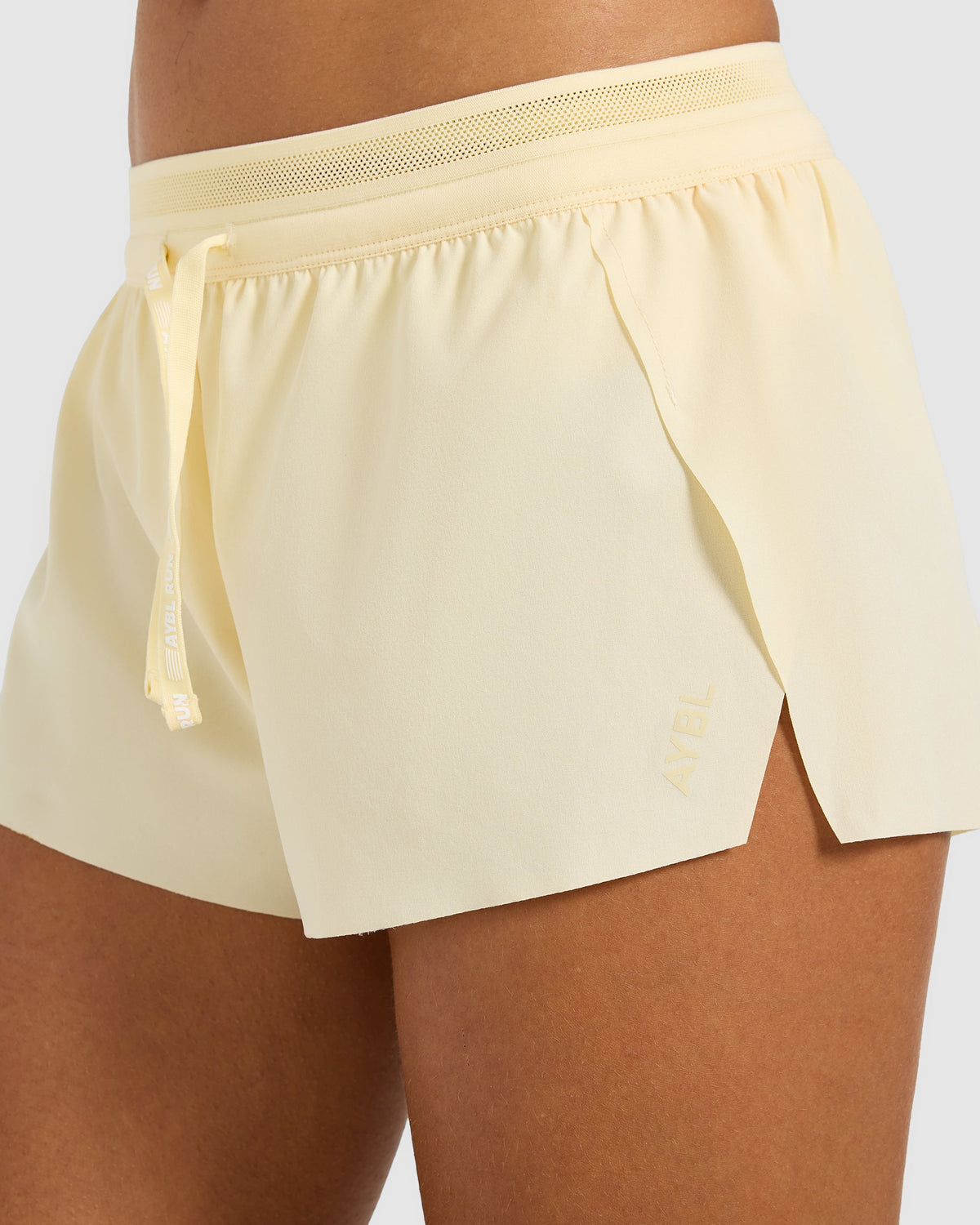 Run Low Rise 3" Shorts - Butter Yellow