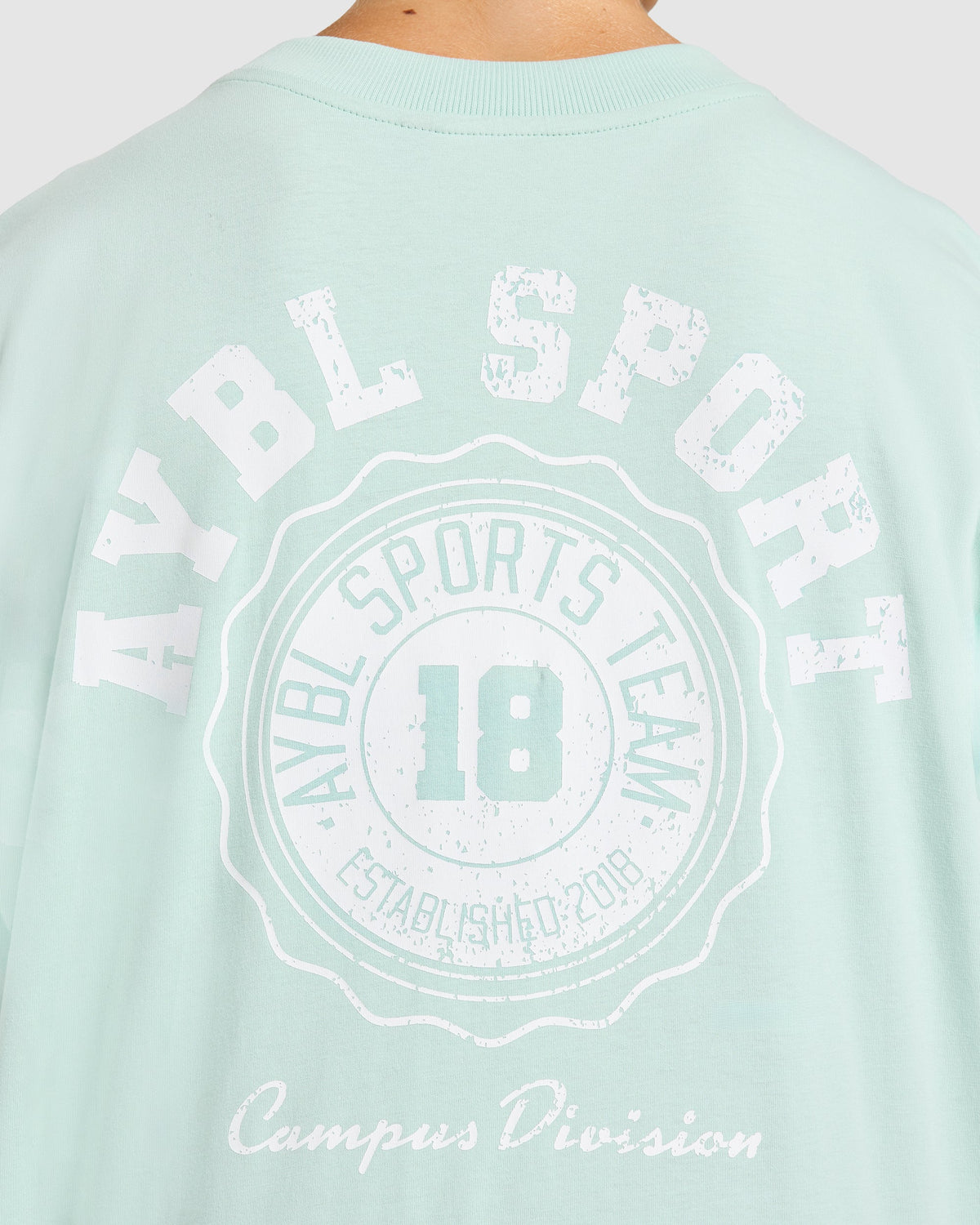 AYBL Campus Division Oversized T Shirt - Mint