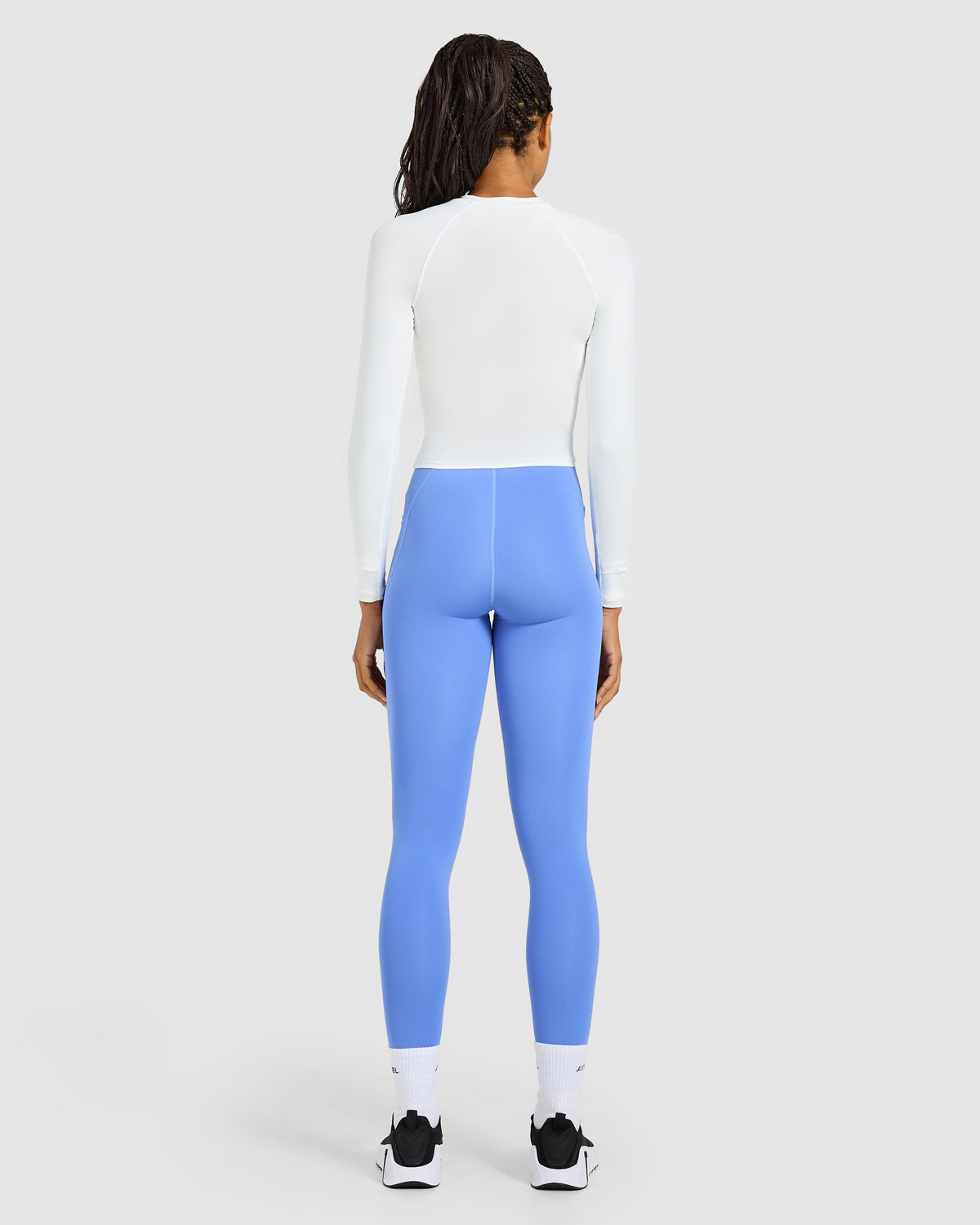 Run Pocket Leggings - Cornflower Blue