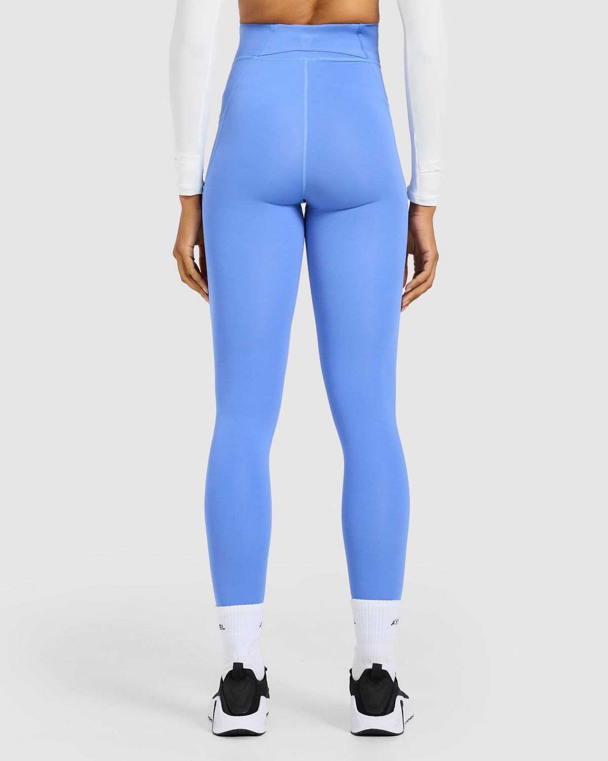 Run Pocket Leggings - Cornflower Blue