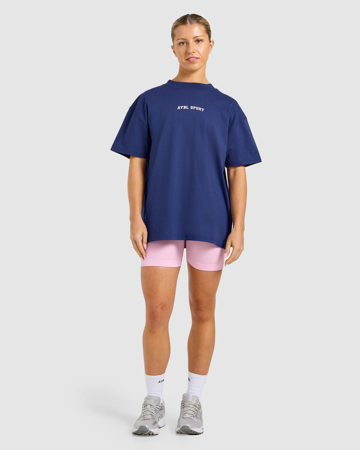 AYBL Campus Division Oversized T Shirt - Storm Blue