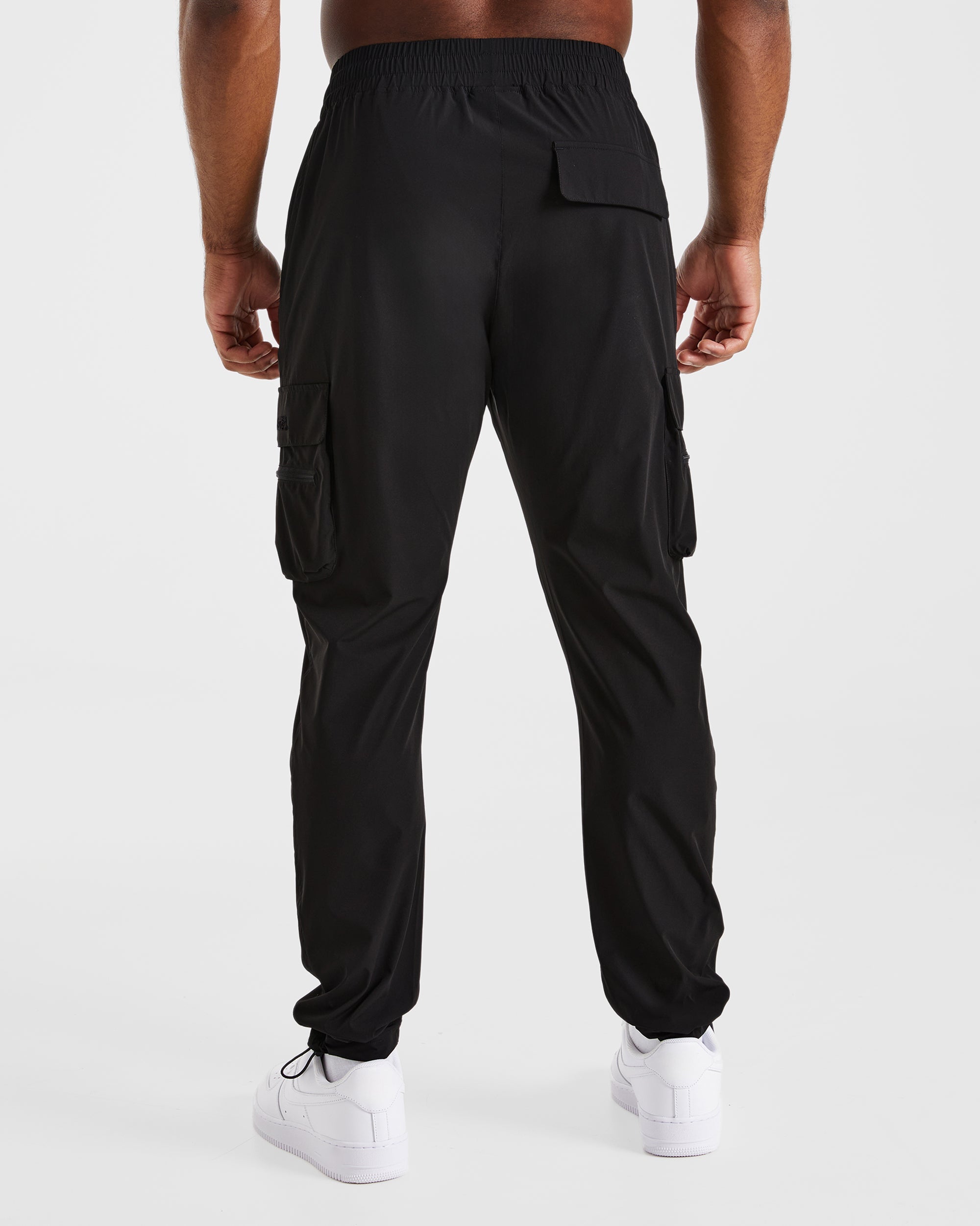 Pantalon cargo sport - Noir