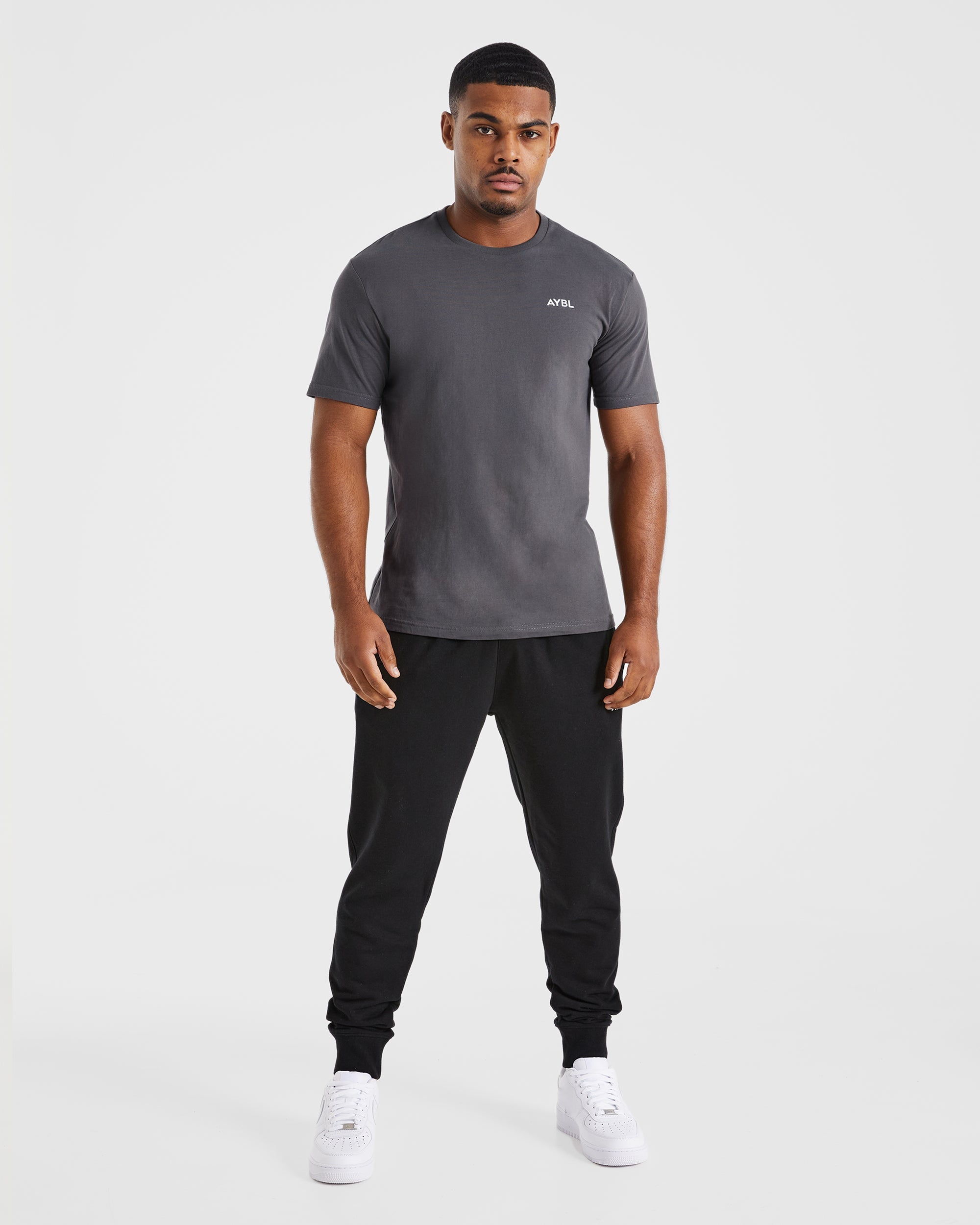 Essential T Shirt - Charcoal