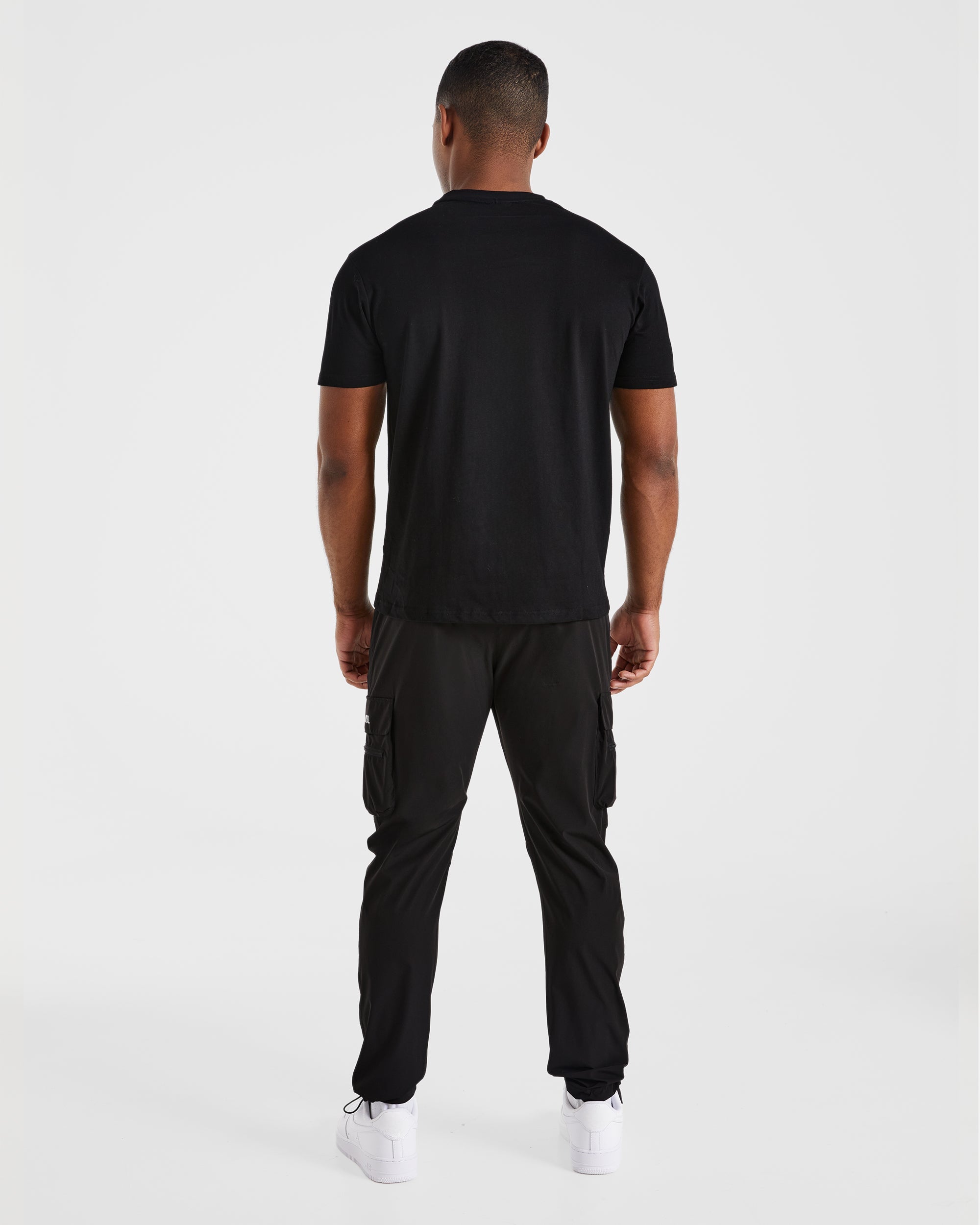 Pantalon cargo sport - Noir