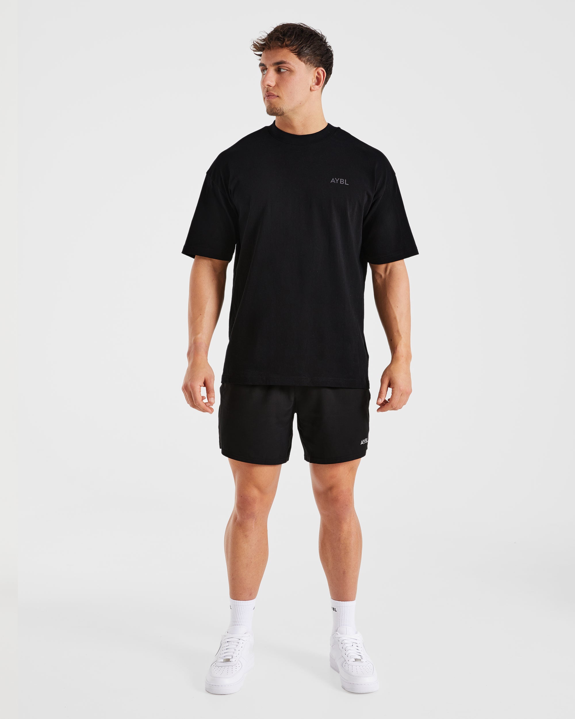 Essential Oversized T Shirt - Black