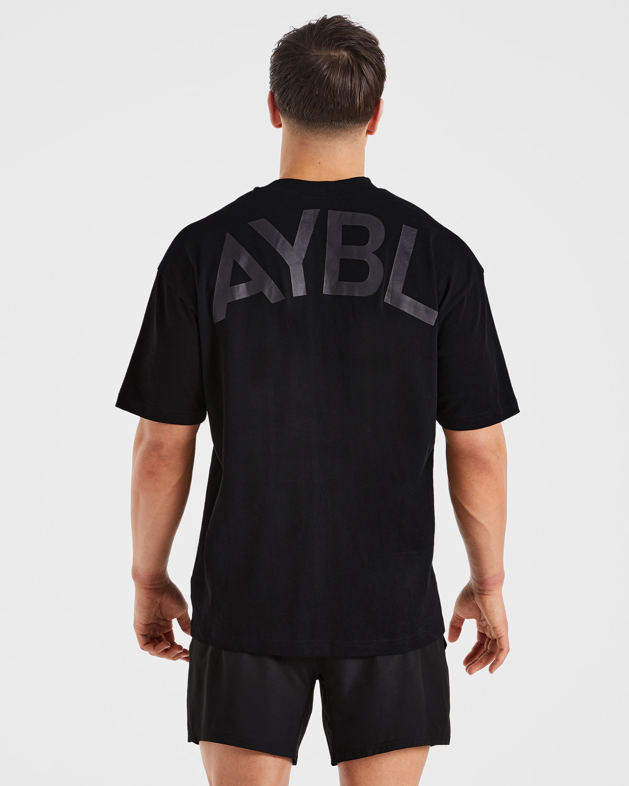 Essential Oversized T Shirt - Black