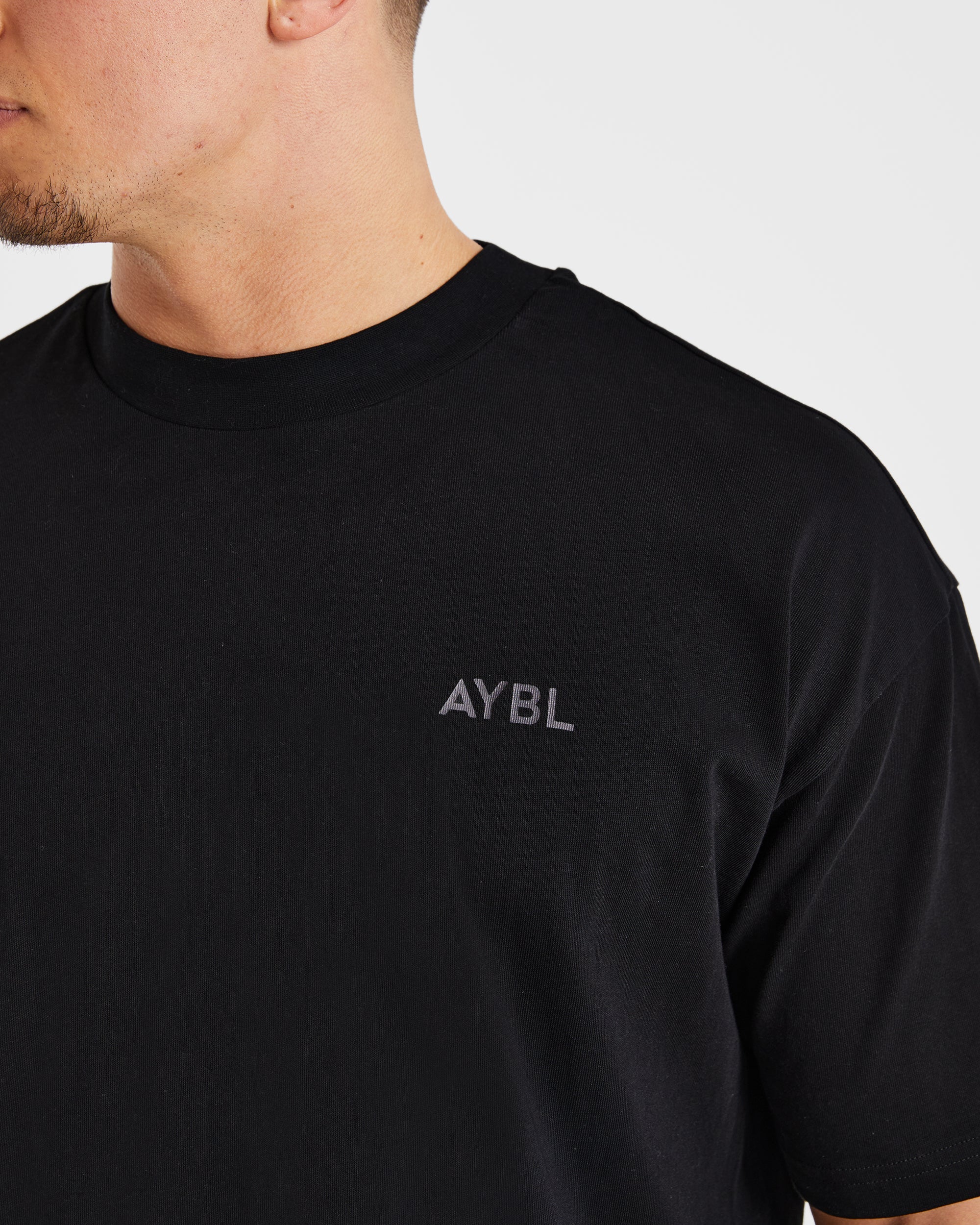 Essential Oversized T Shirt - Black