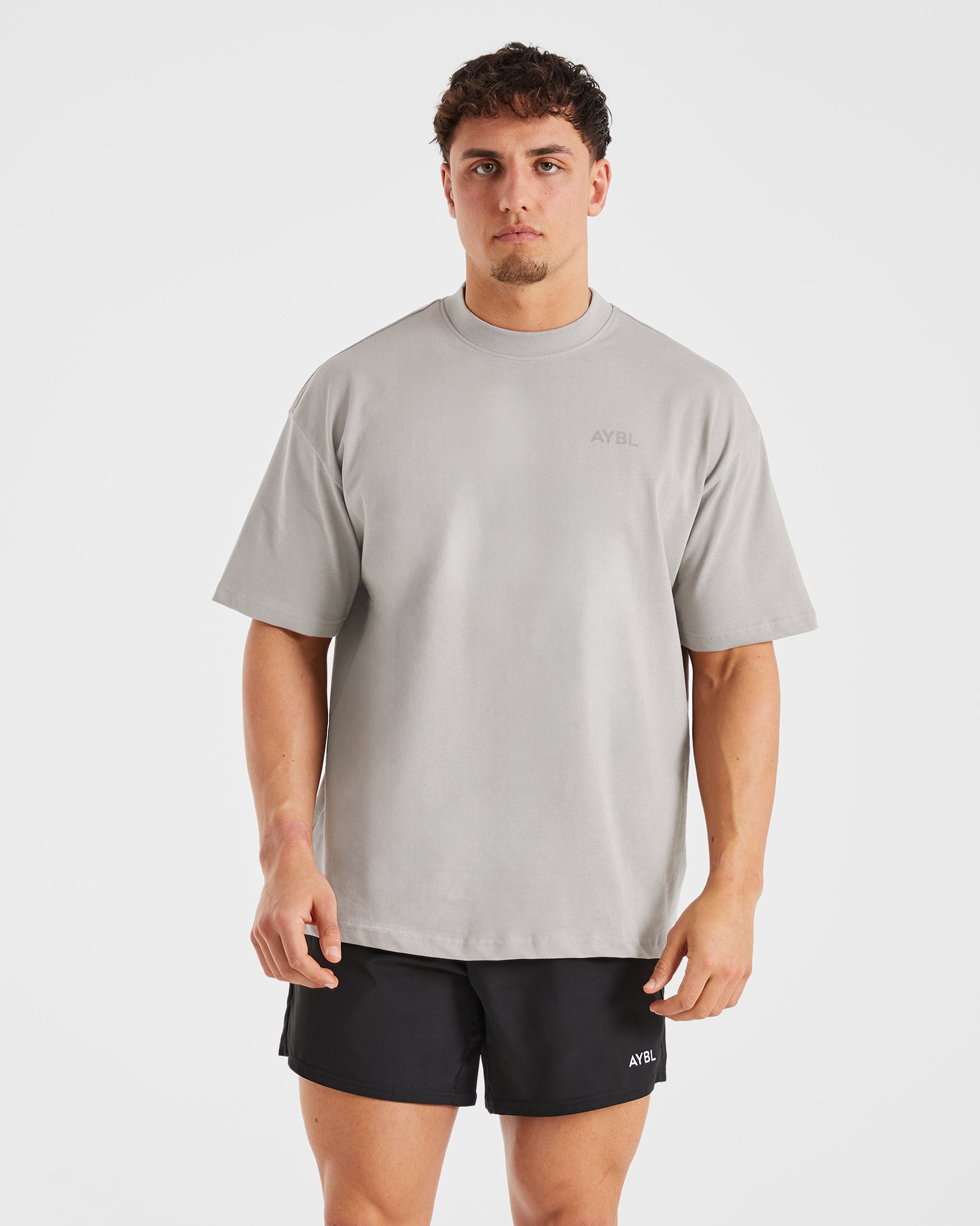 Essential Oversized T Shirt - Fog