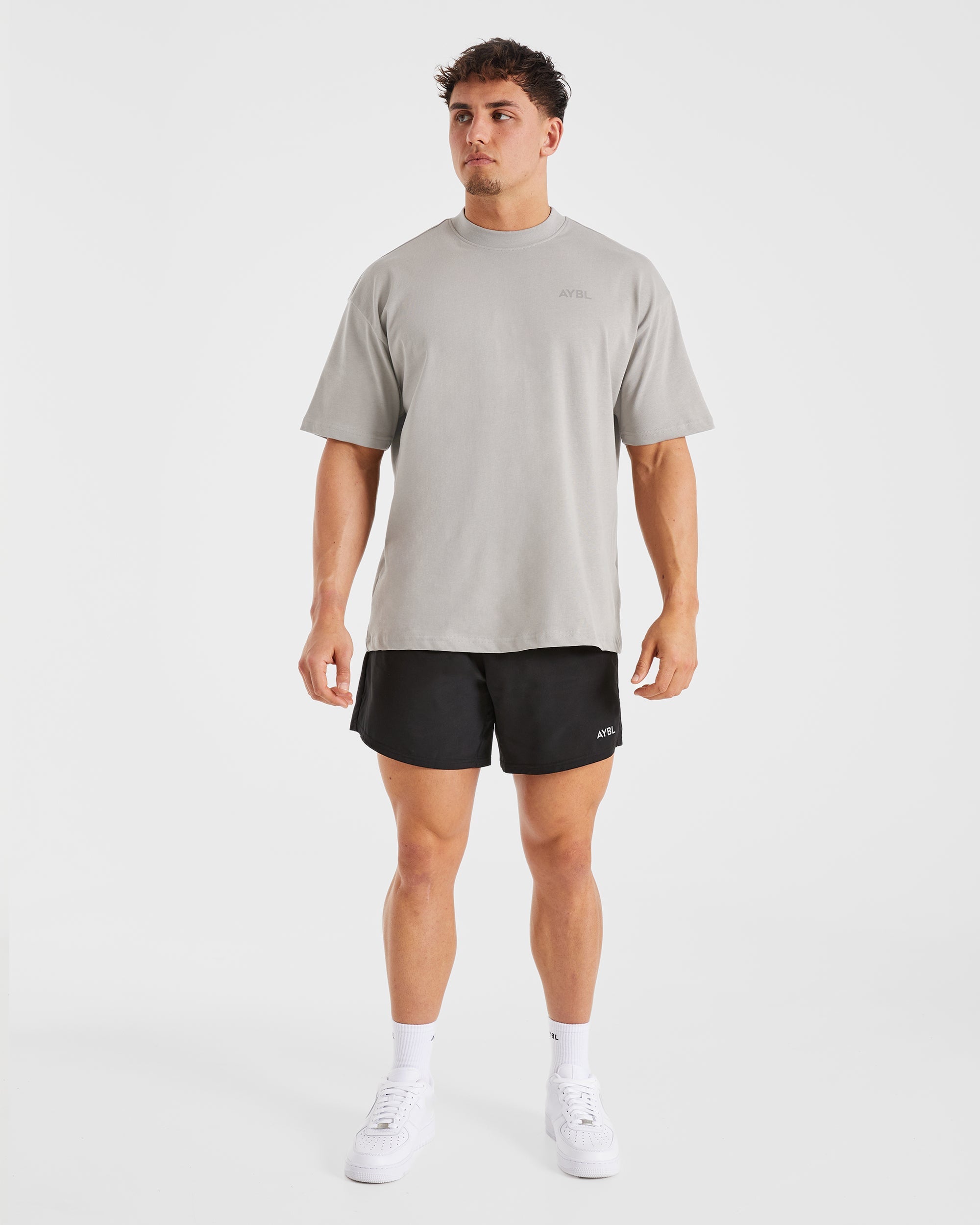 Essential Oversized T Shirt - Fog