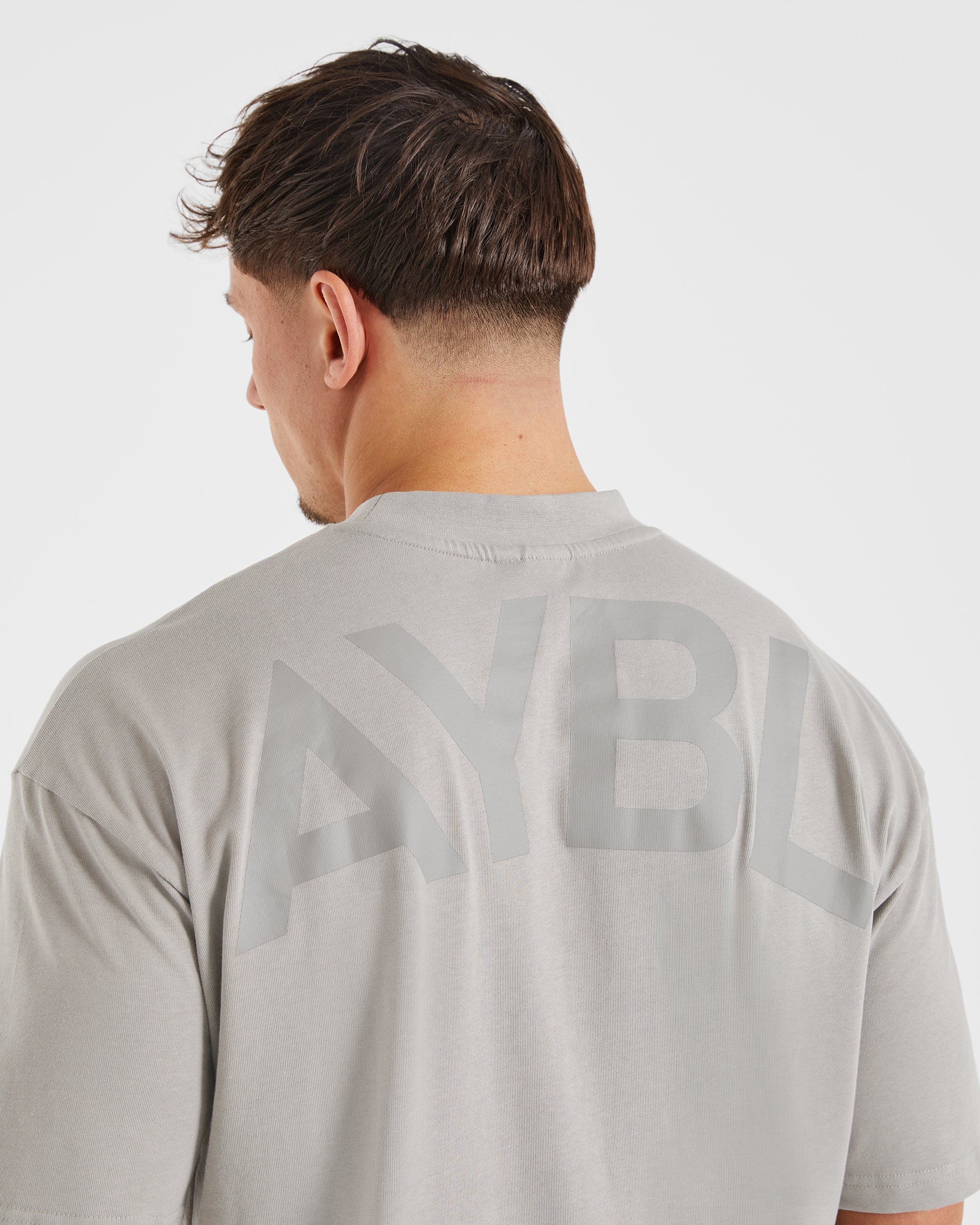 Essential Oversized T Shirt - Fog