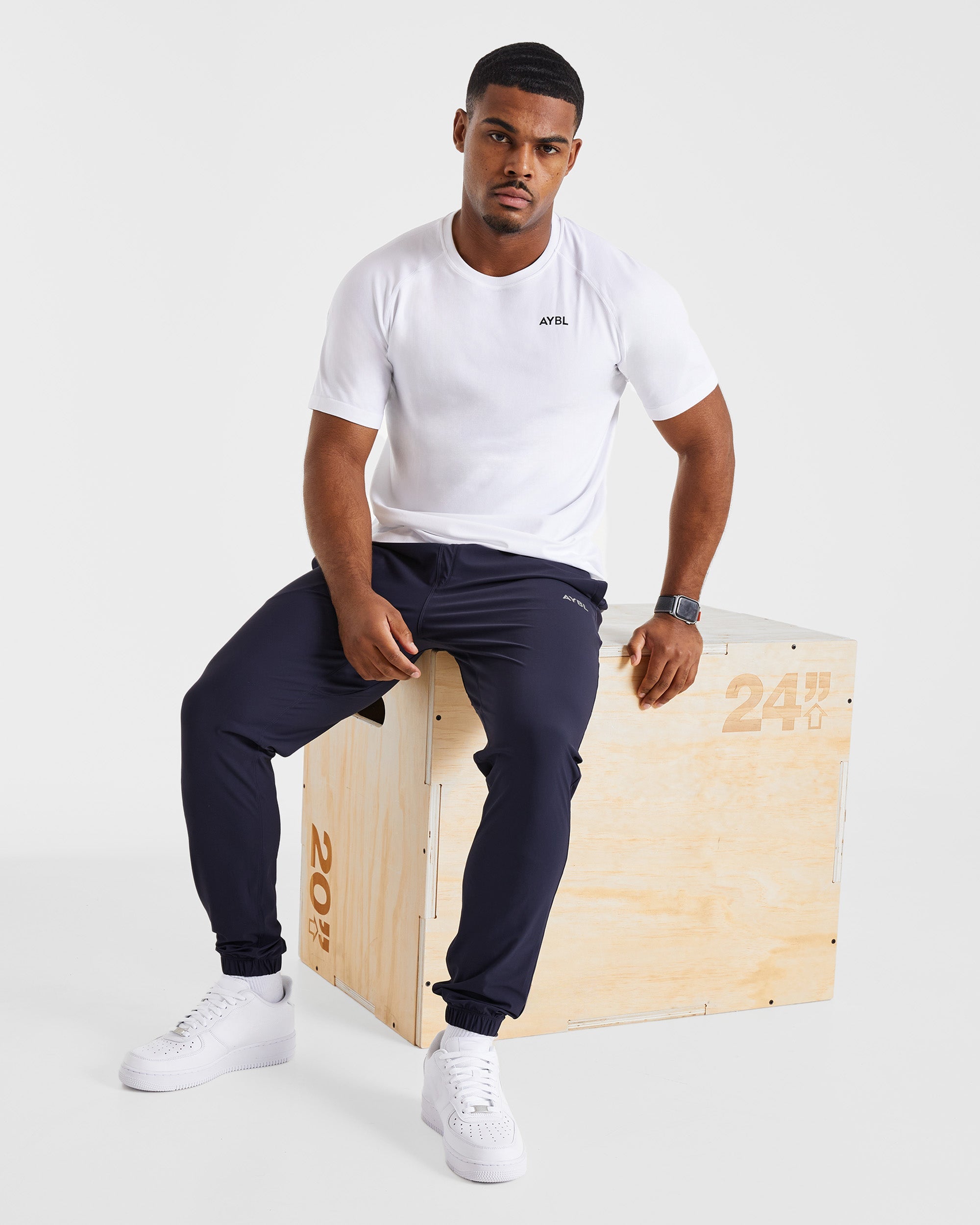 Ascend Cuff Jogger – Marineblau