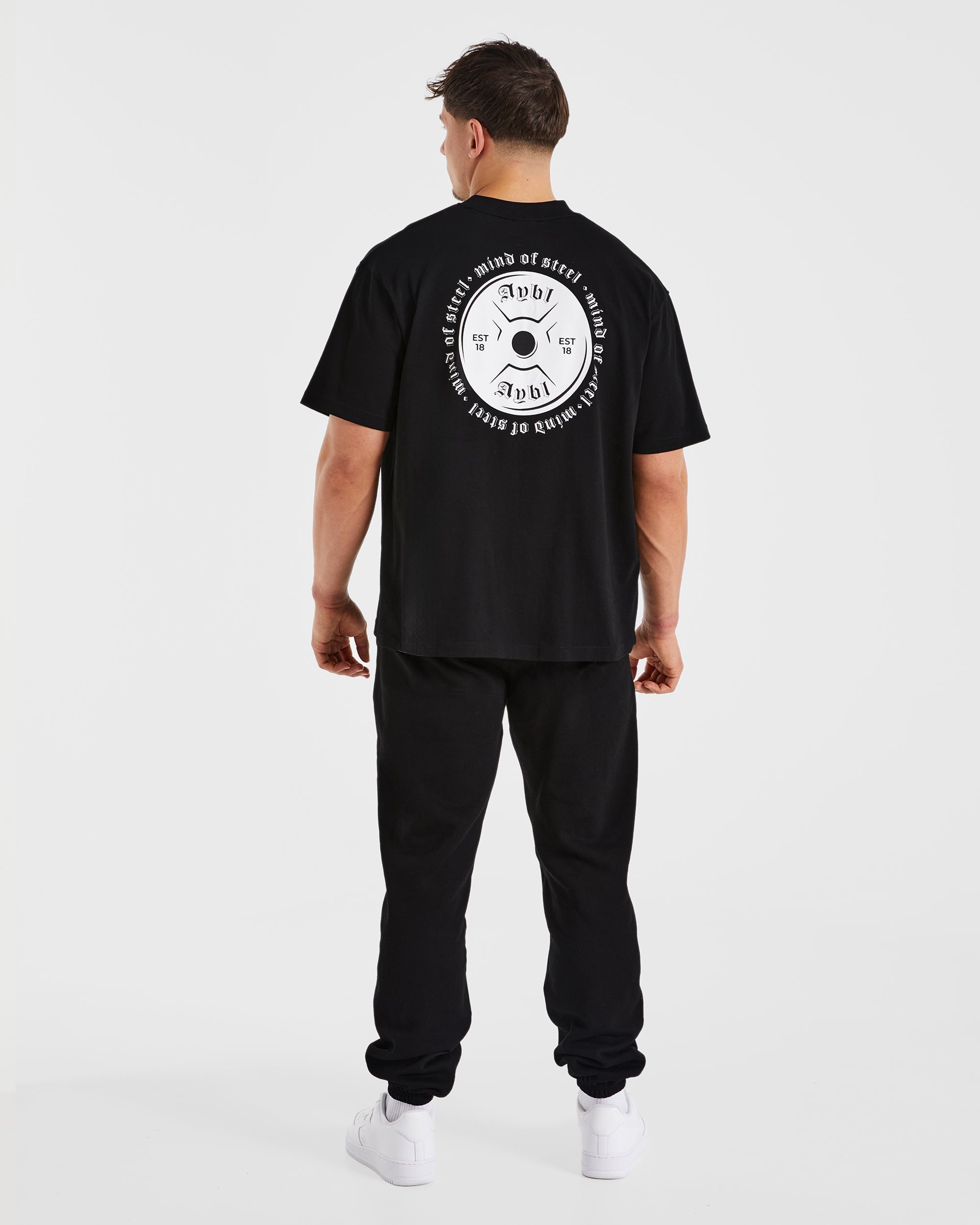 Essential Oversize-Jogginghose – Schwarz