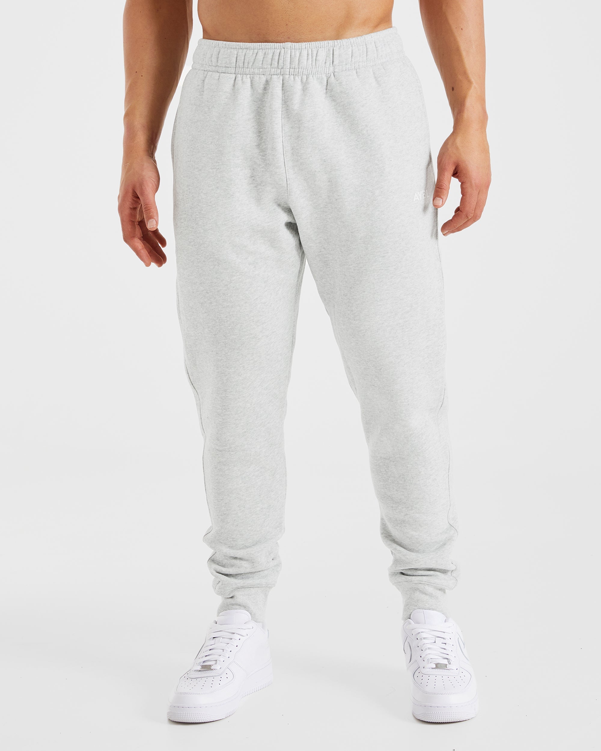 Essential Joggers – Grau meliert