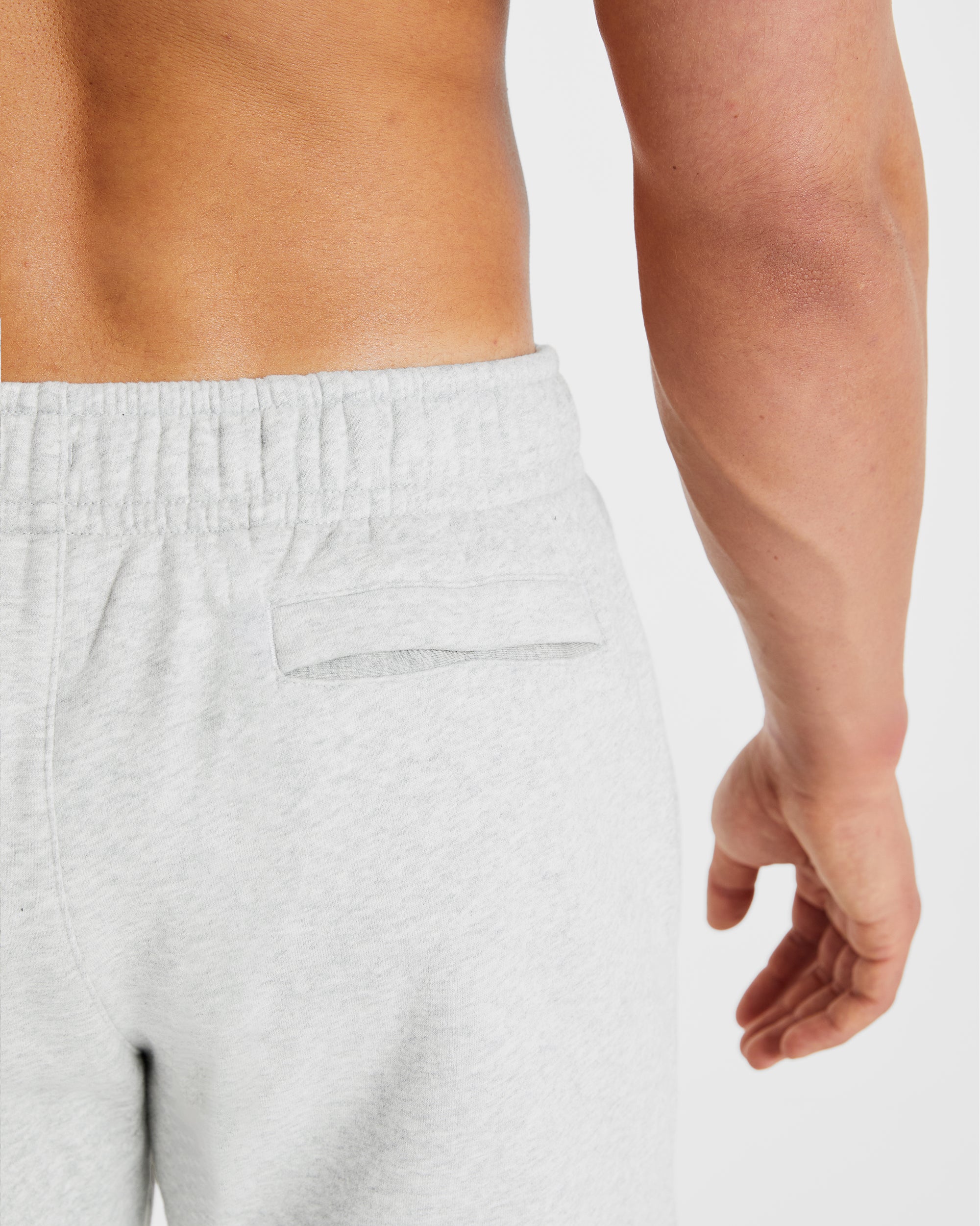 Essential Joggers – Grau meliert