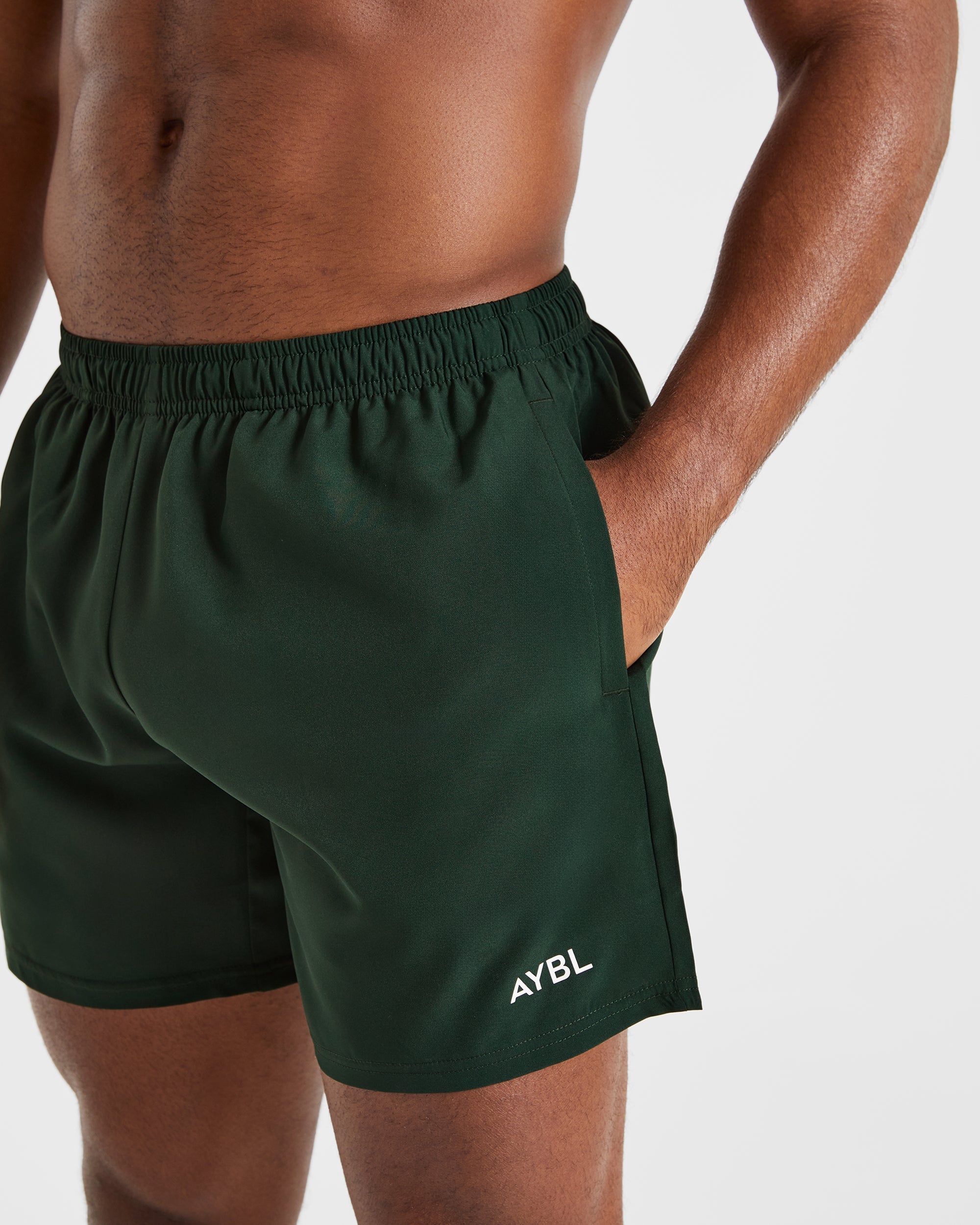 Core 5" Shorts - Forest Green