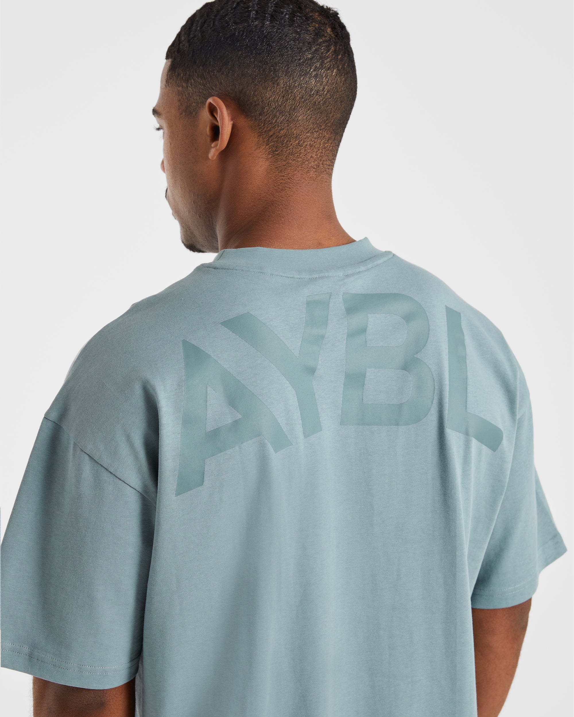 Essential Oversized T Shirt - Ocean Mist