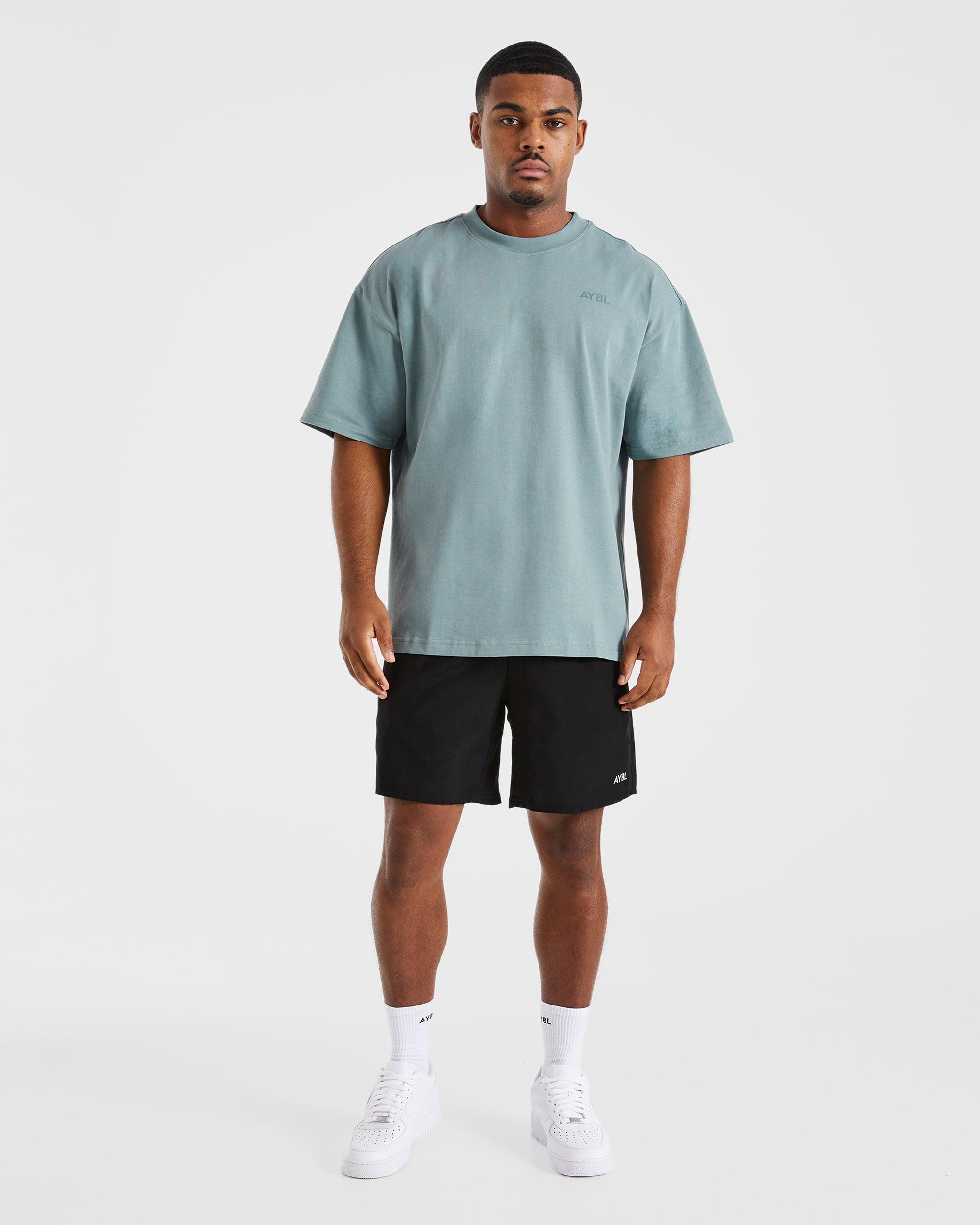 Essential Oversized T Shirt - Ocean Mist