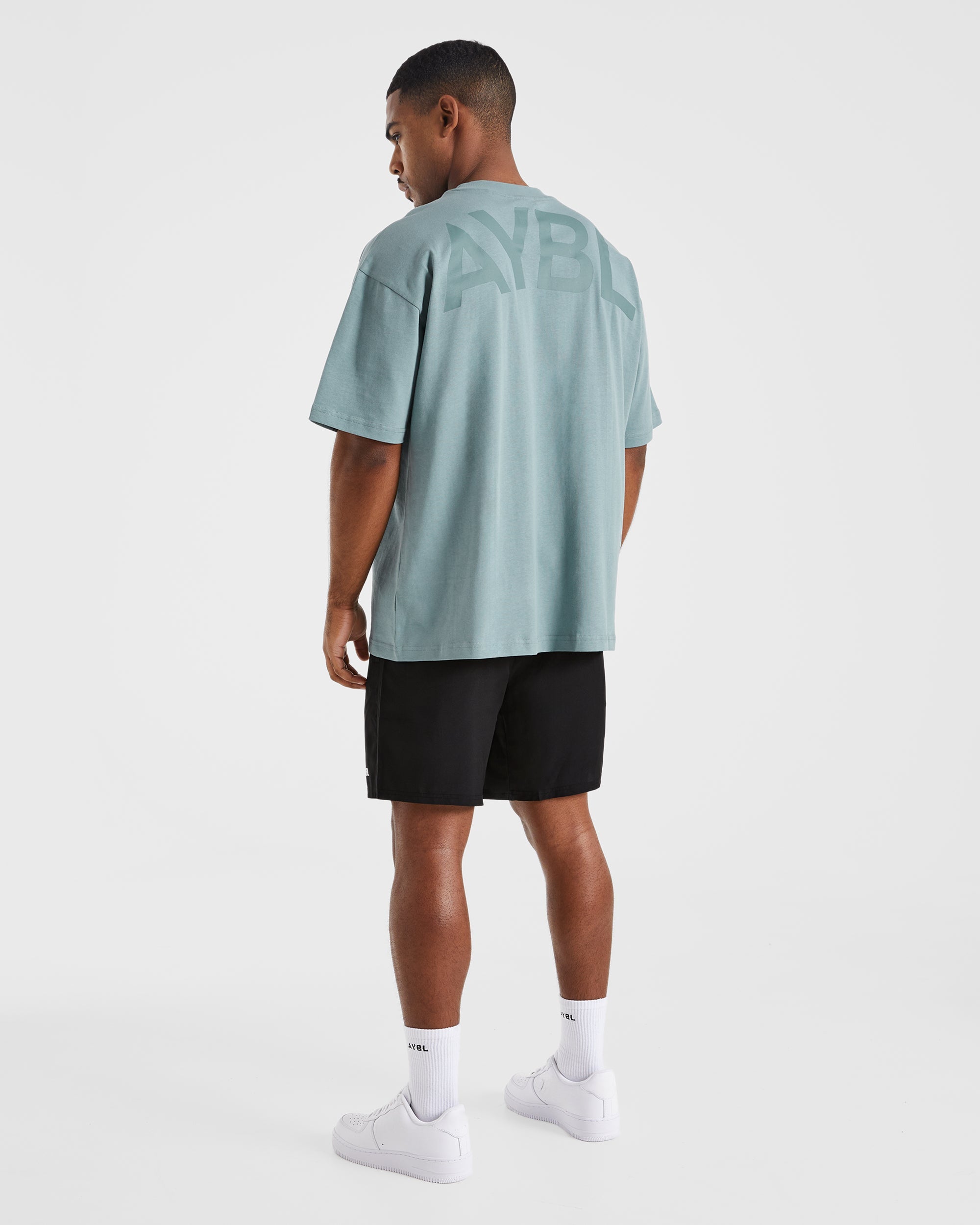 Essential Oversized T Shirt - Ocean Mist