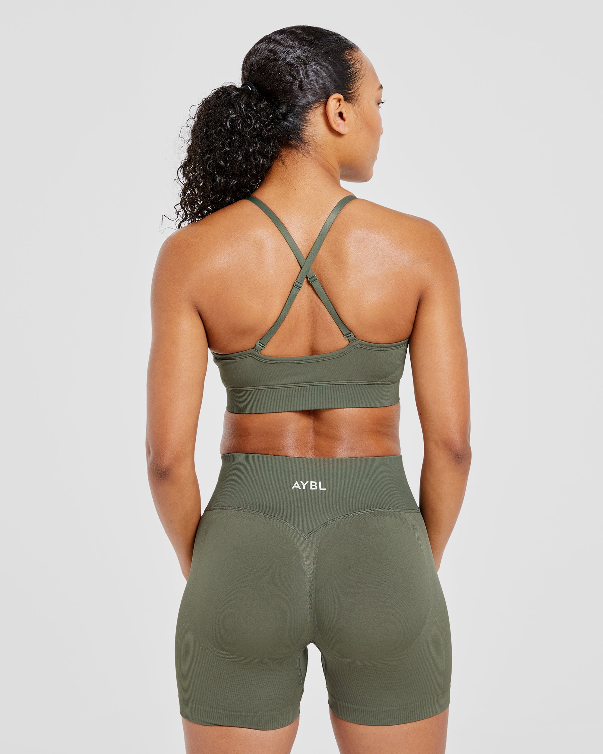 Adapt Seamless Sports Bra - Green