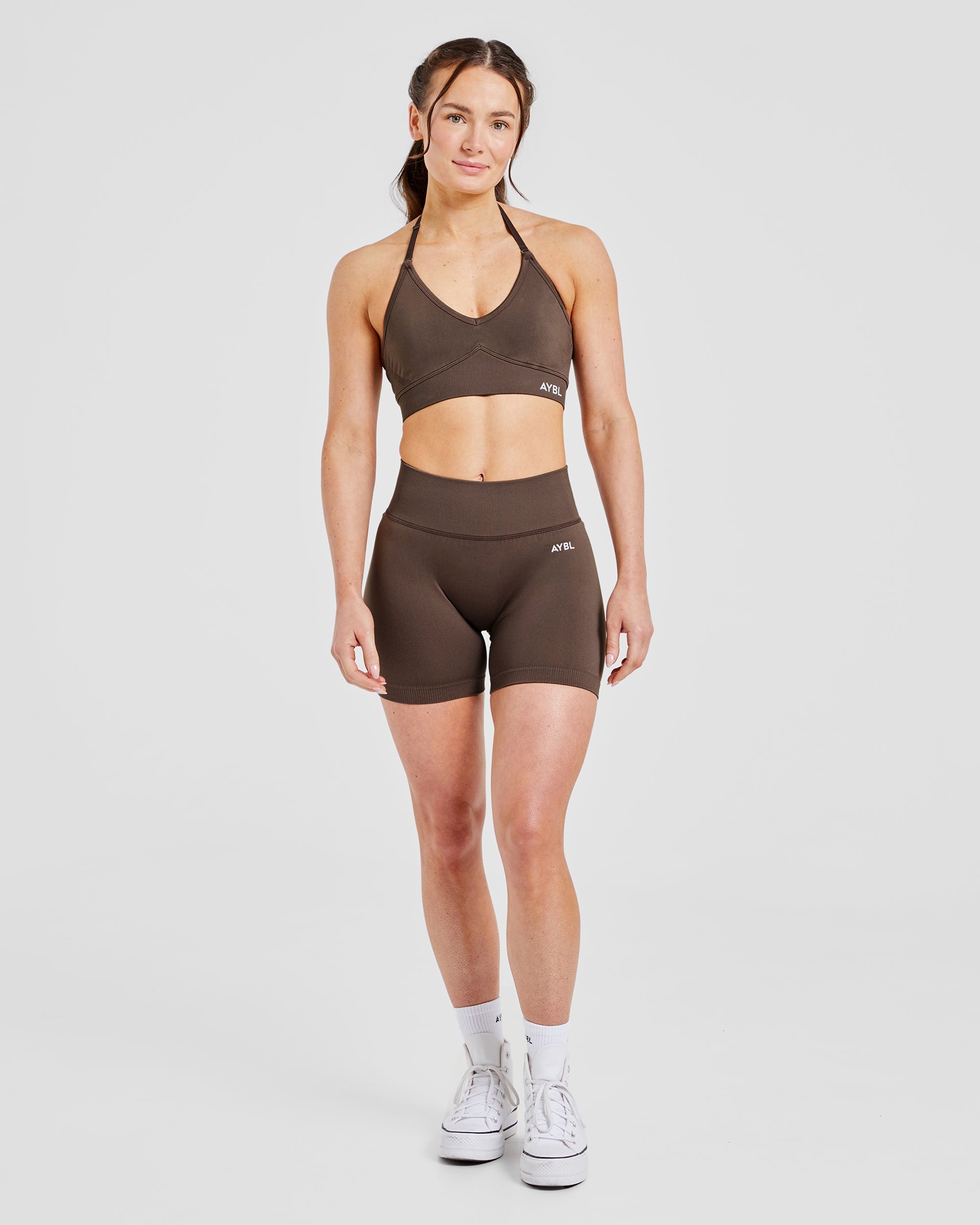 Adapt Seamless Sports Bra - Brown