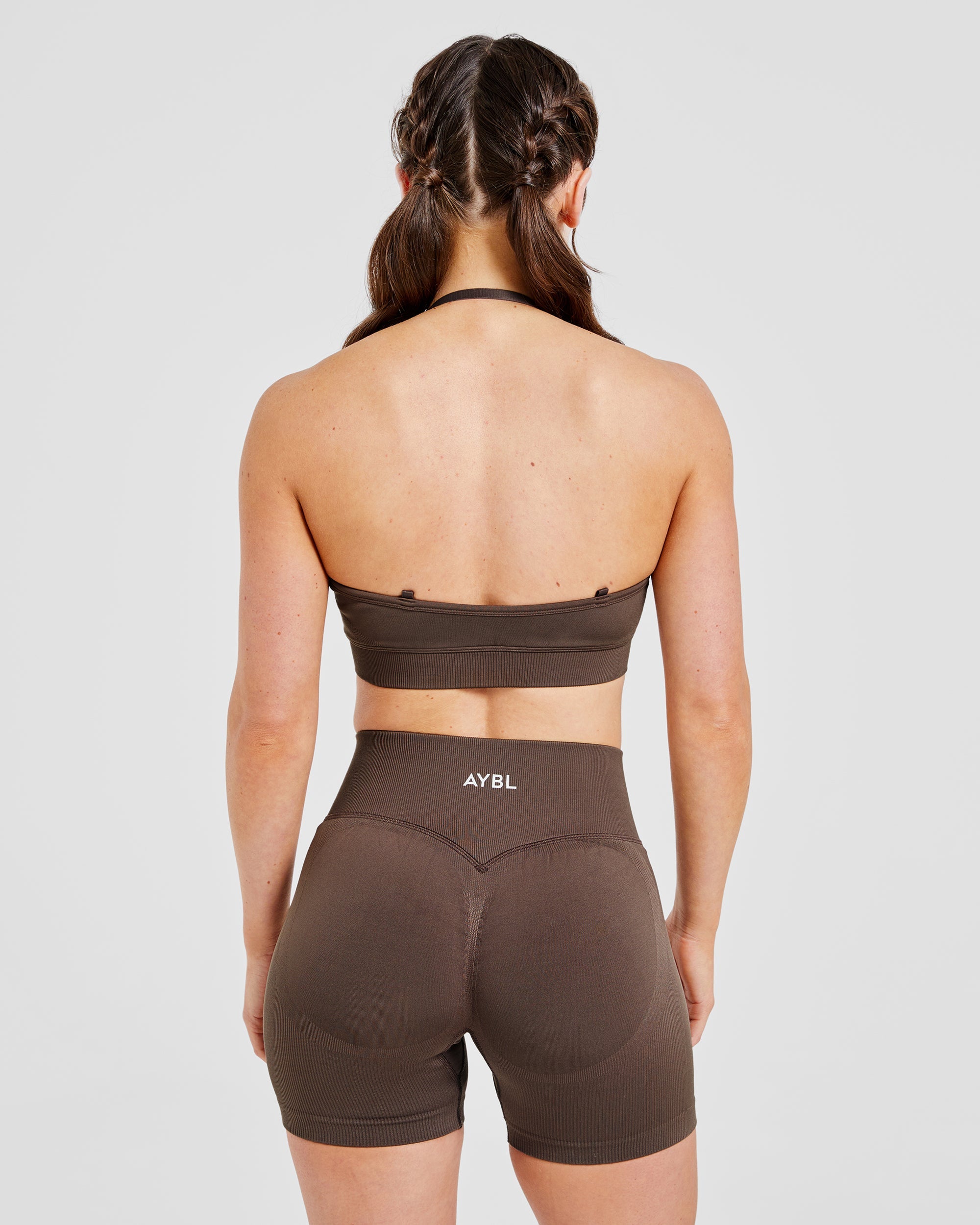 Adapt Seamless Sports Bra - Brown