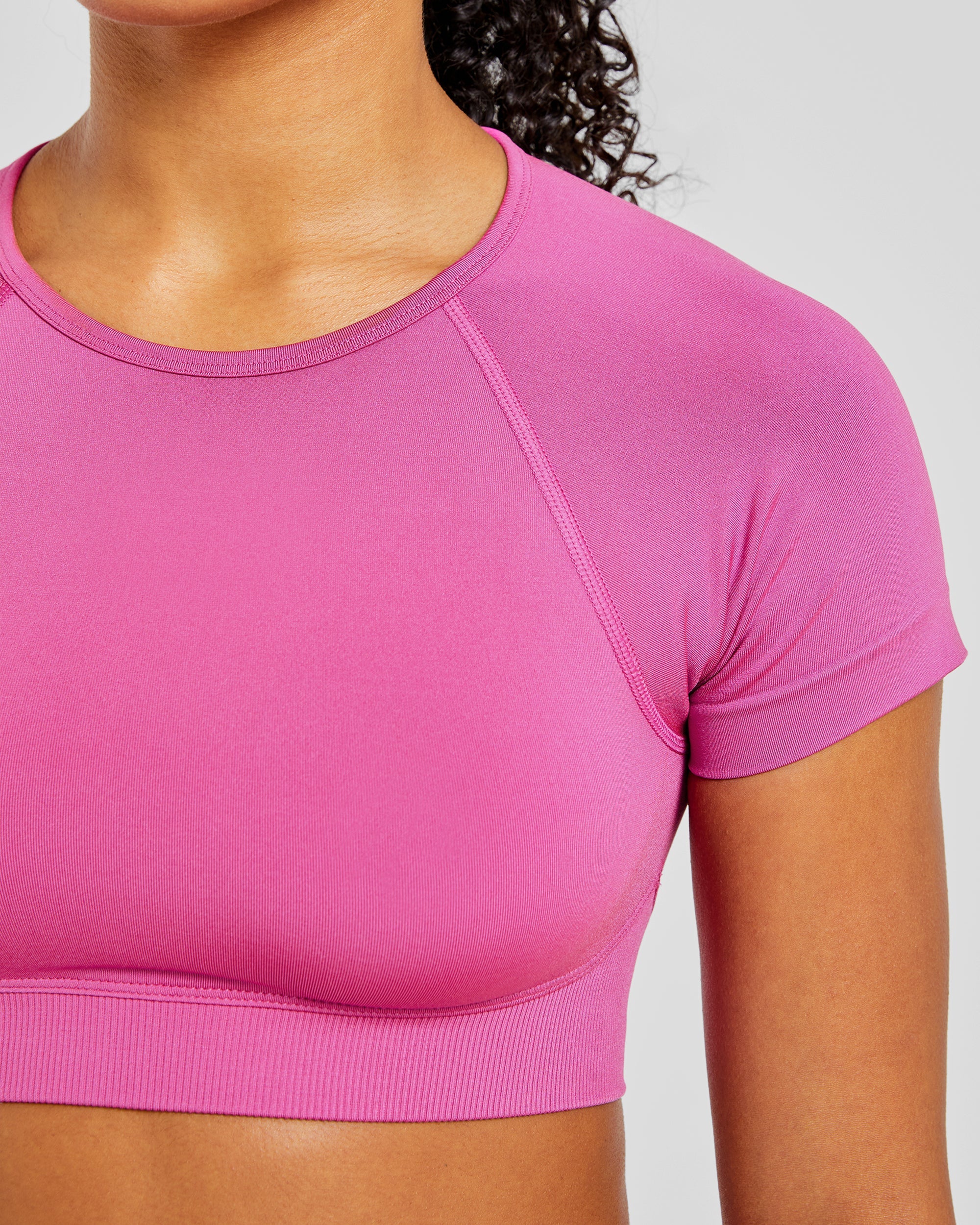 Adapt Seamless Crop Top - Pink