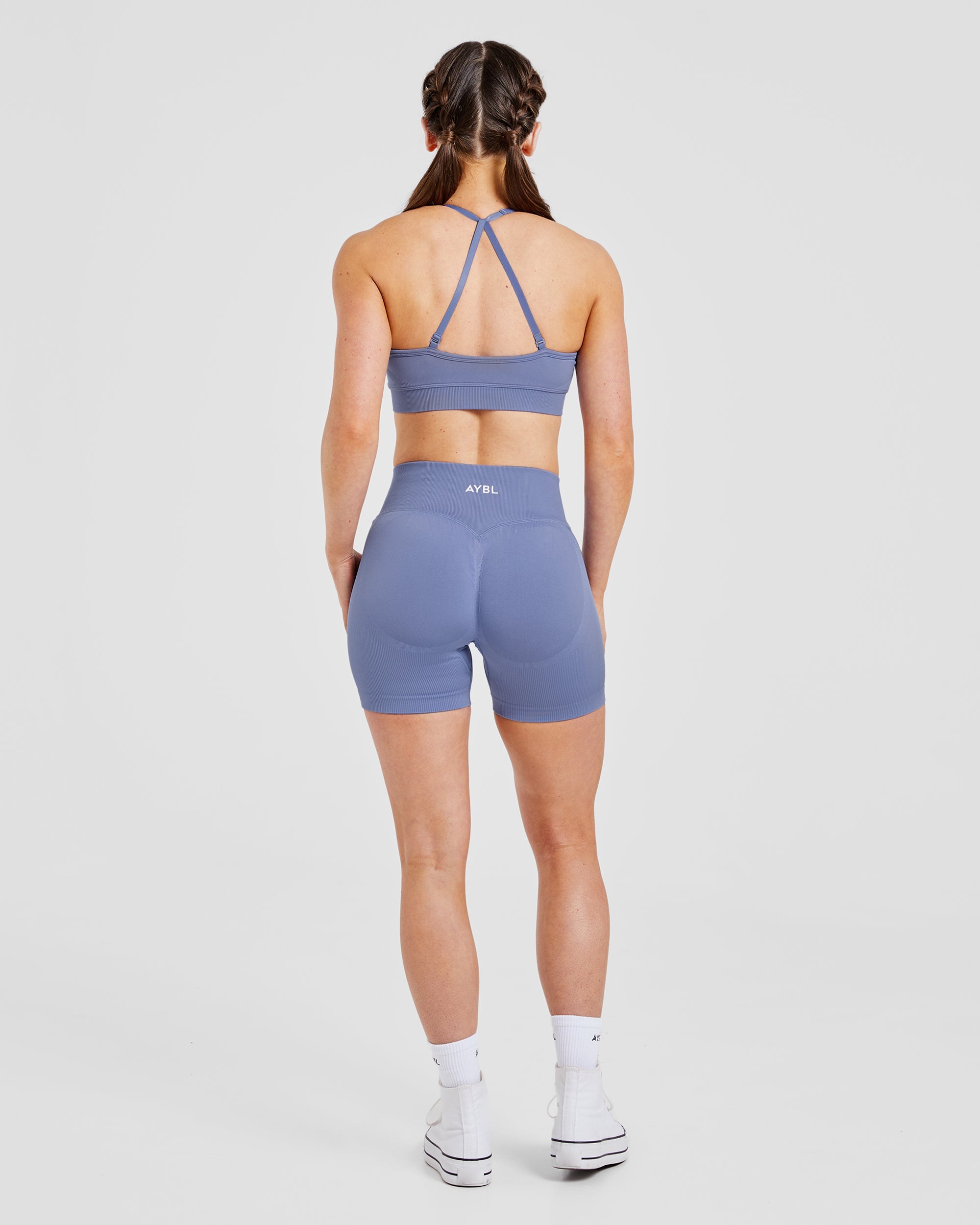 Adapt Seamless Sports Bra - Iris Blue